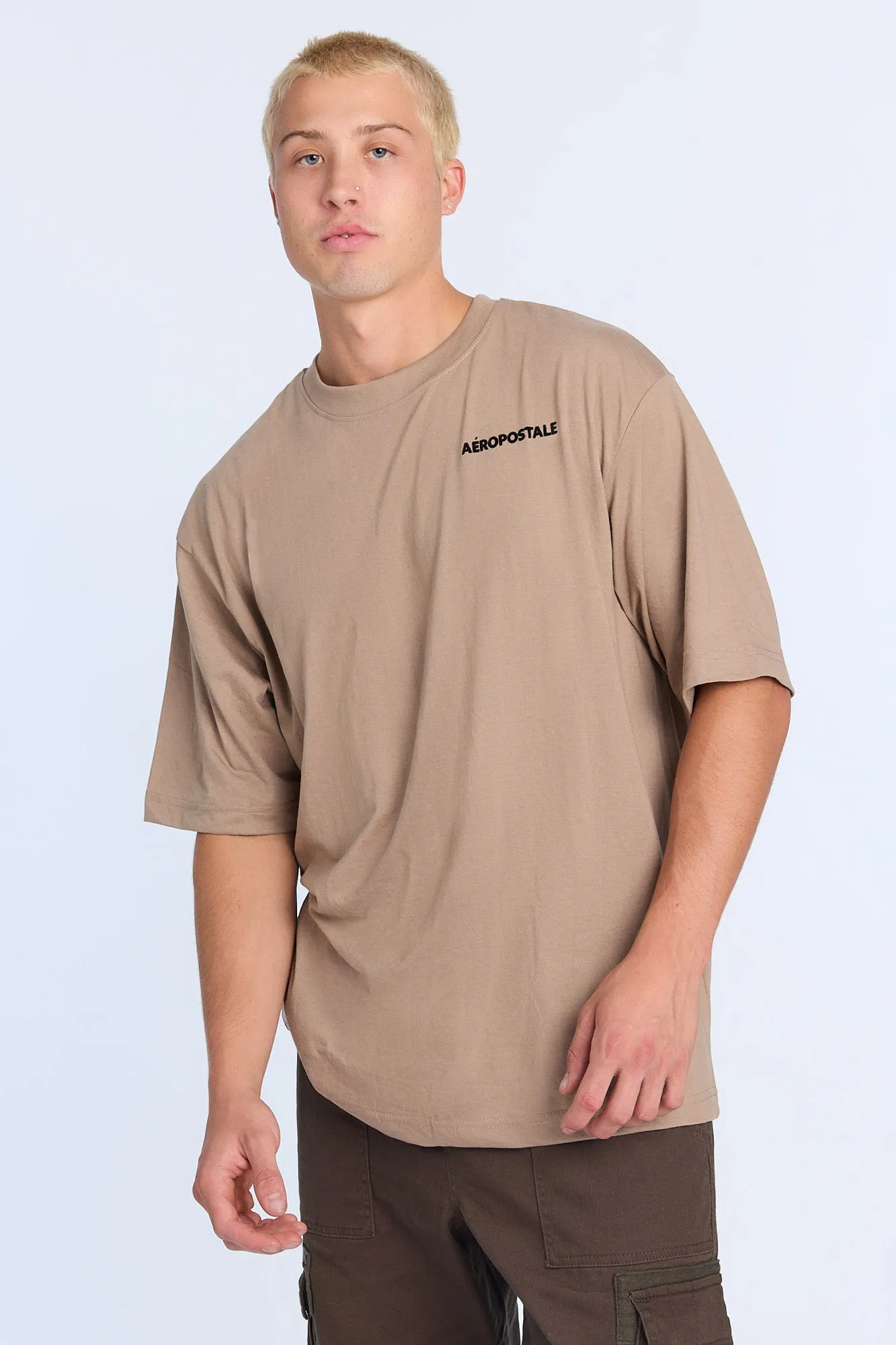 Aéropostale Flocked Graphic Tee sold by Bluenotes