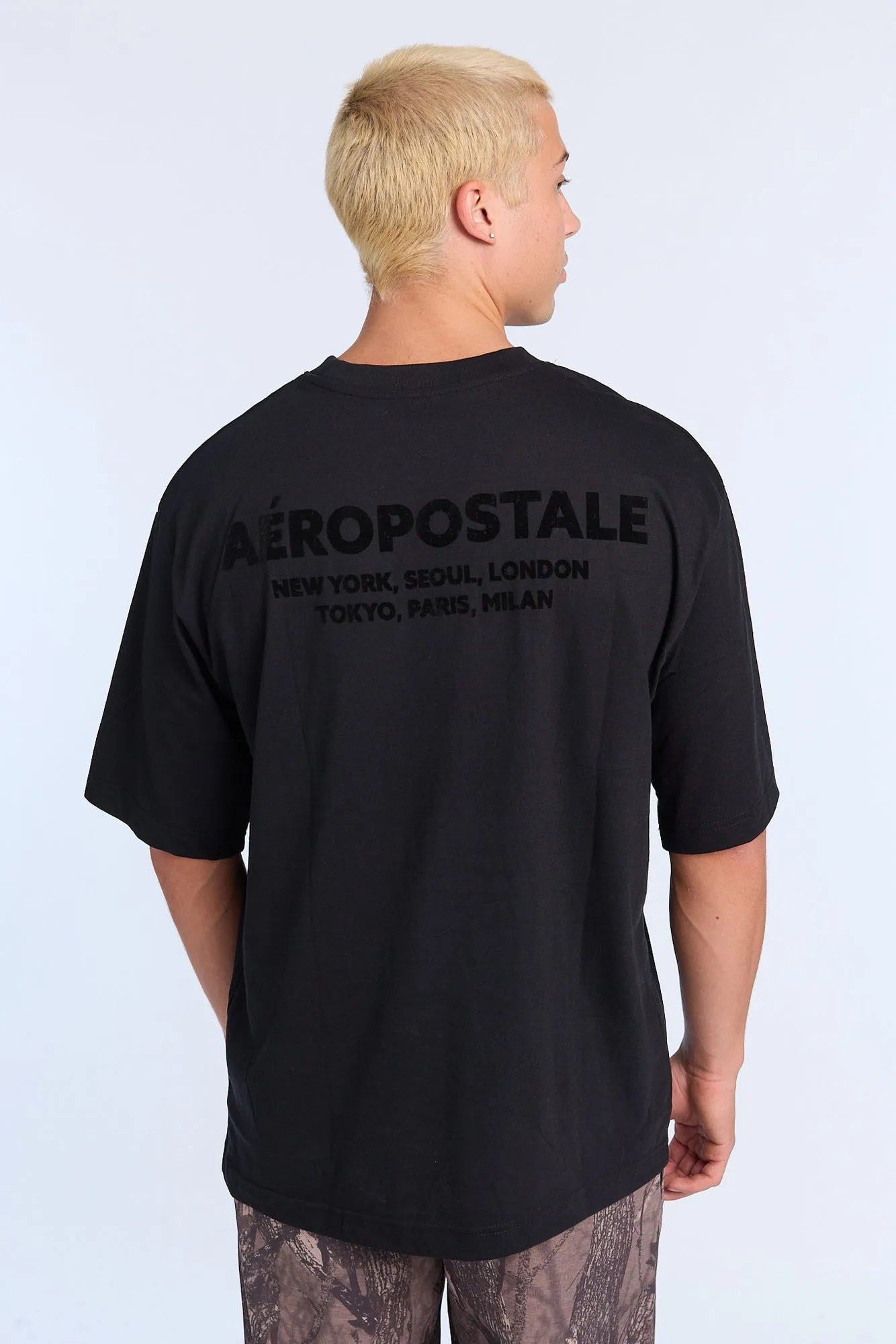 Aéropostale Flocked Graphic Tee sold by Bluenotes product image thumbnail 4