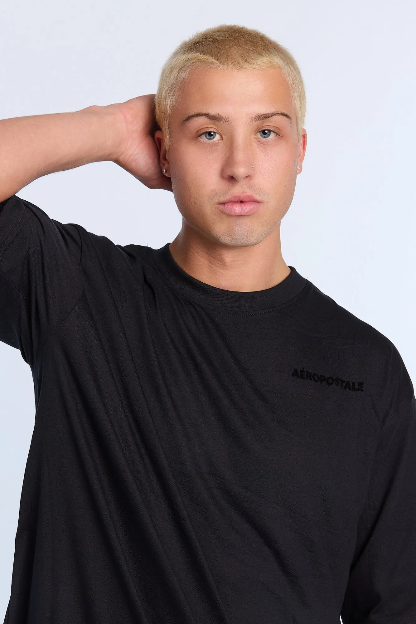 Aéropostale Flocked Graphic Tee sold by Bluenotes product image thumbnail 3