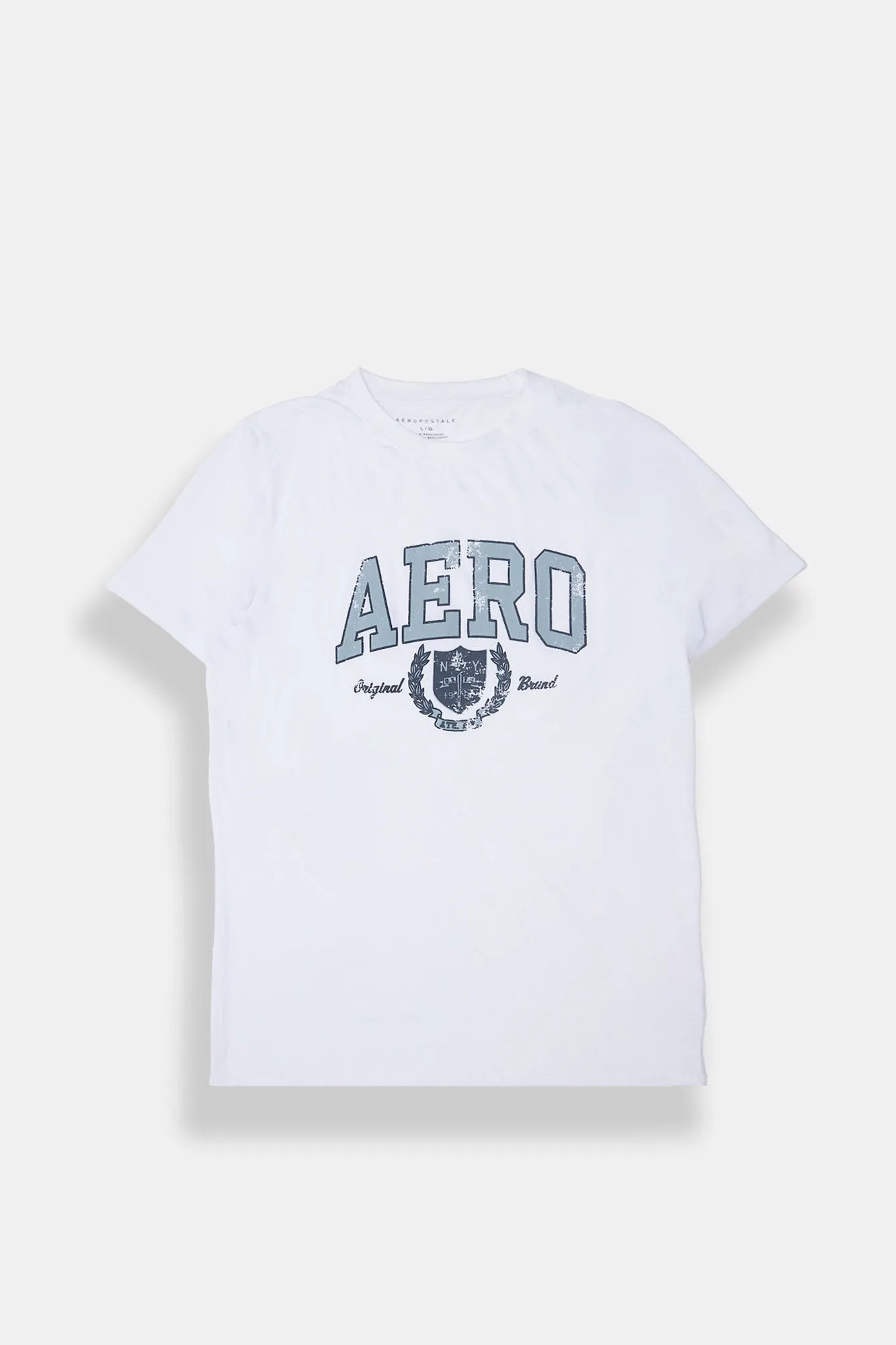 AERO Original Crest Puff Print Graphic Tee sold by Bluenotes product image thumbnail 2