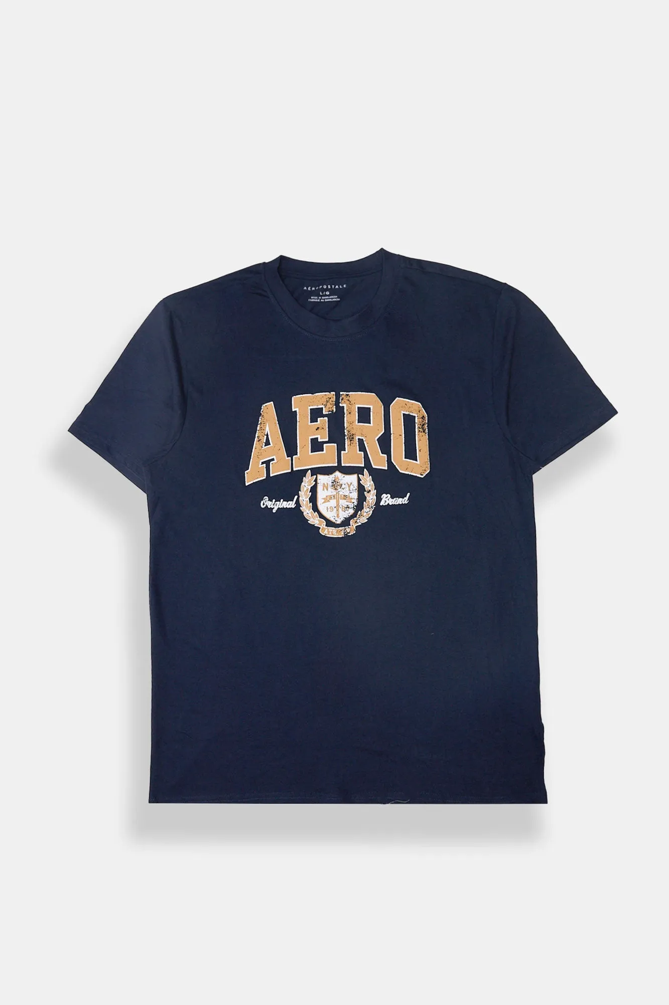AERO Original Crest Puff Print Graphic Tee sold by Bluenotes
