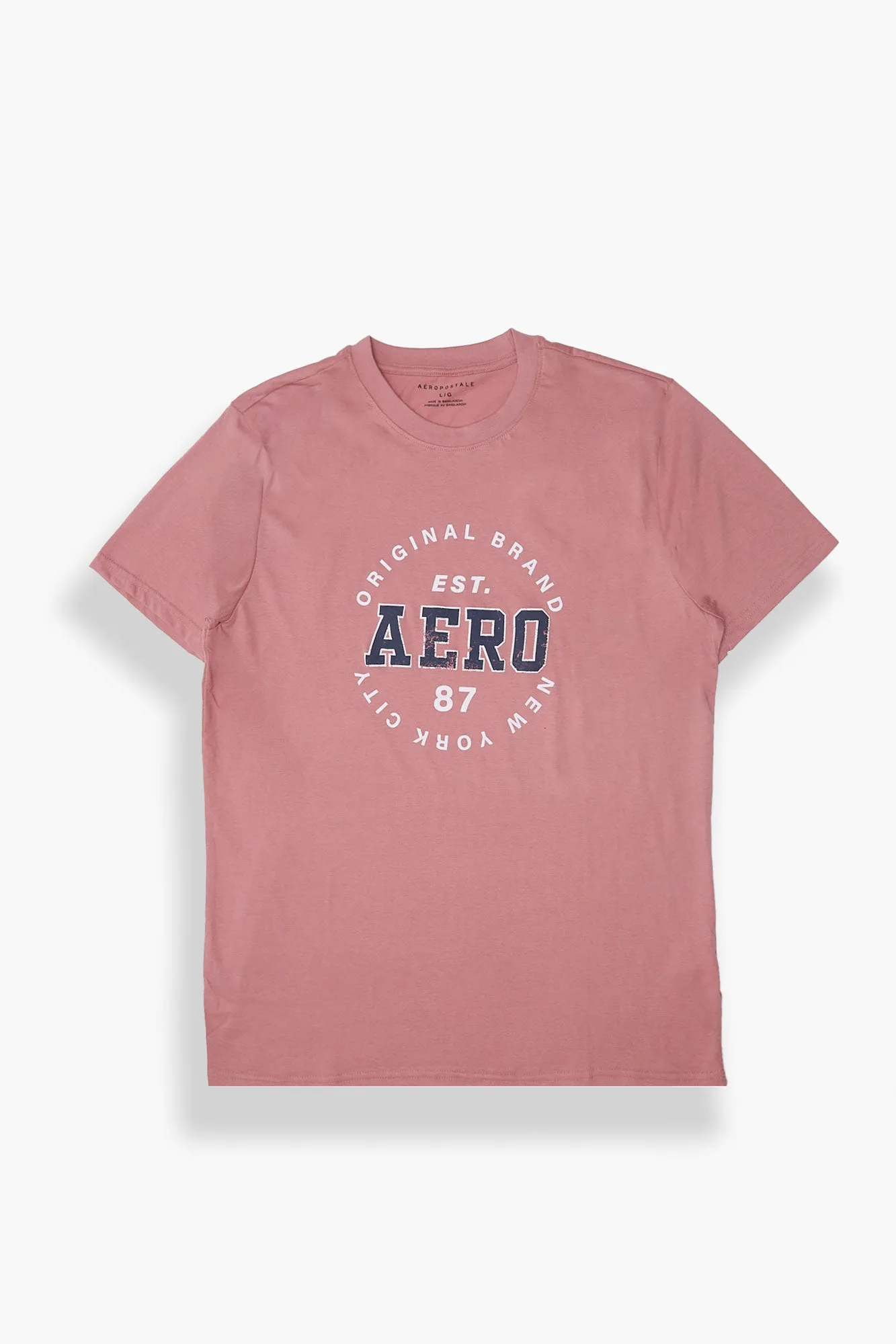AERO 87 Original Puff Print Graphic Tee sold by Bluenotes