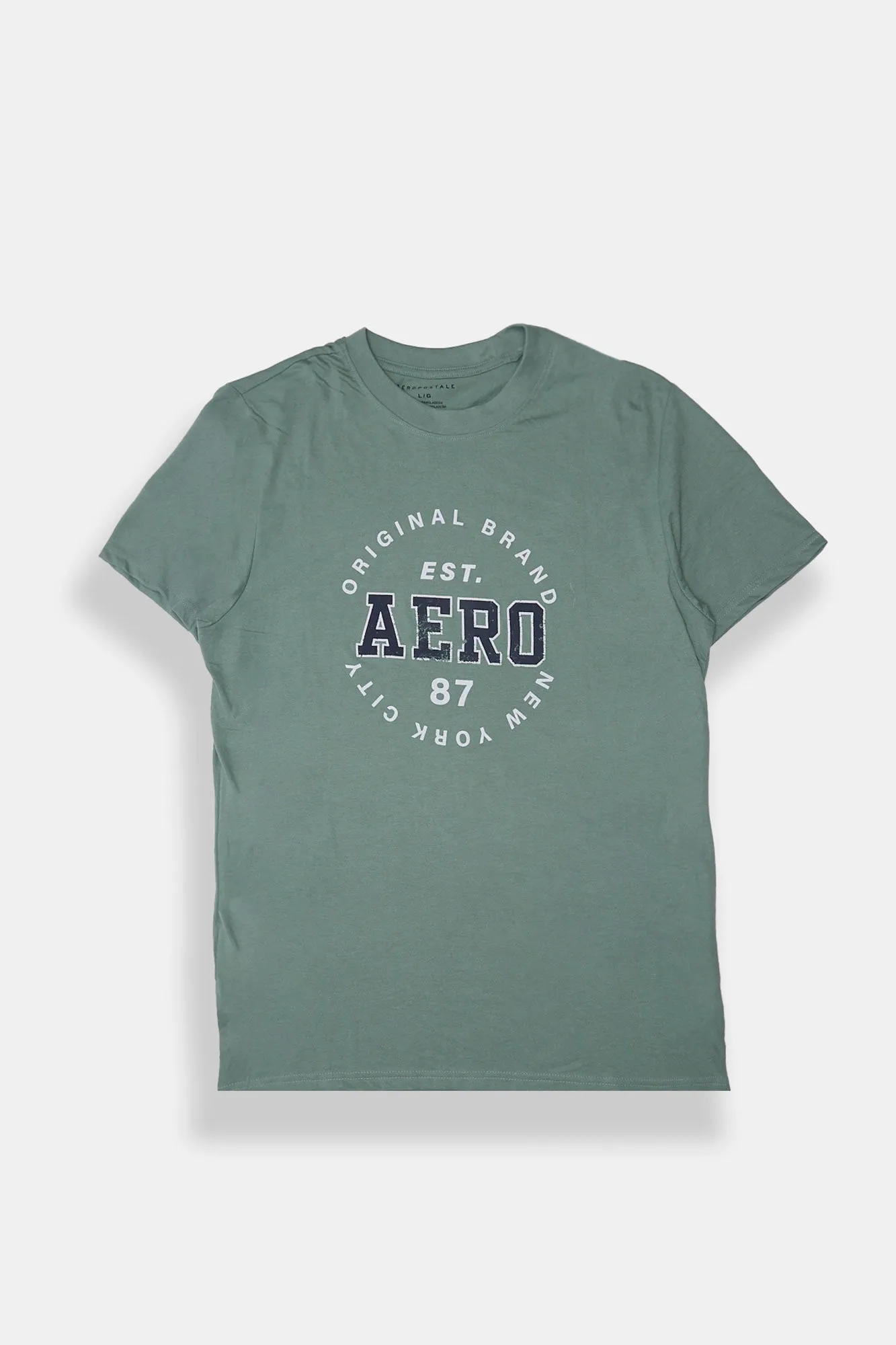 AERO 87 Original Puff Print Graphic Tee sold by Bluenotes product image thumbnail 4