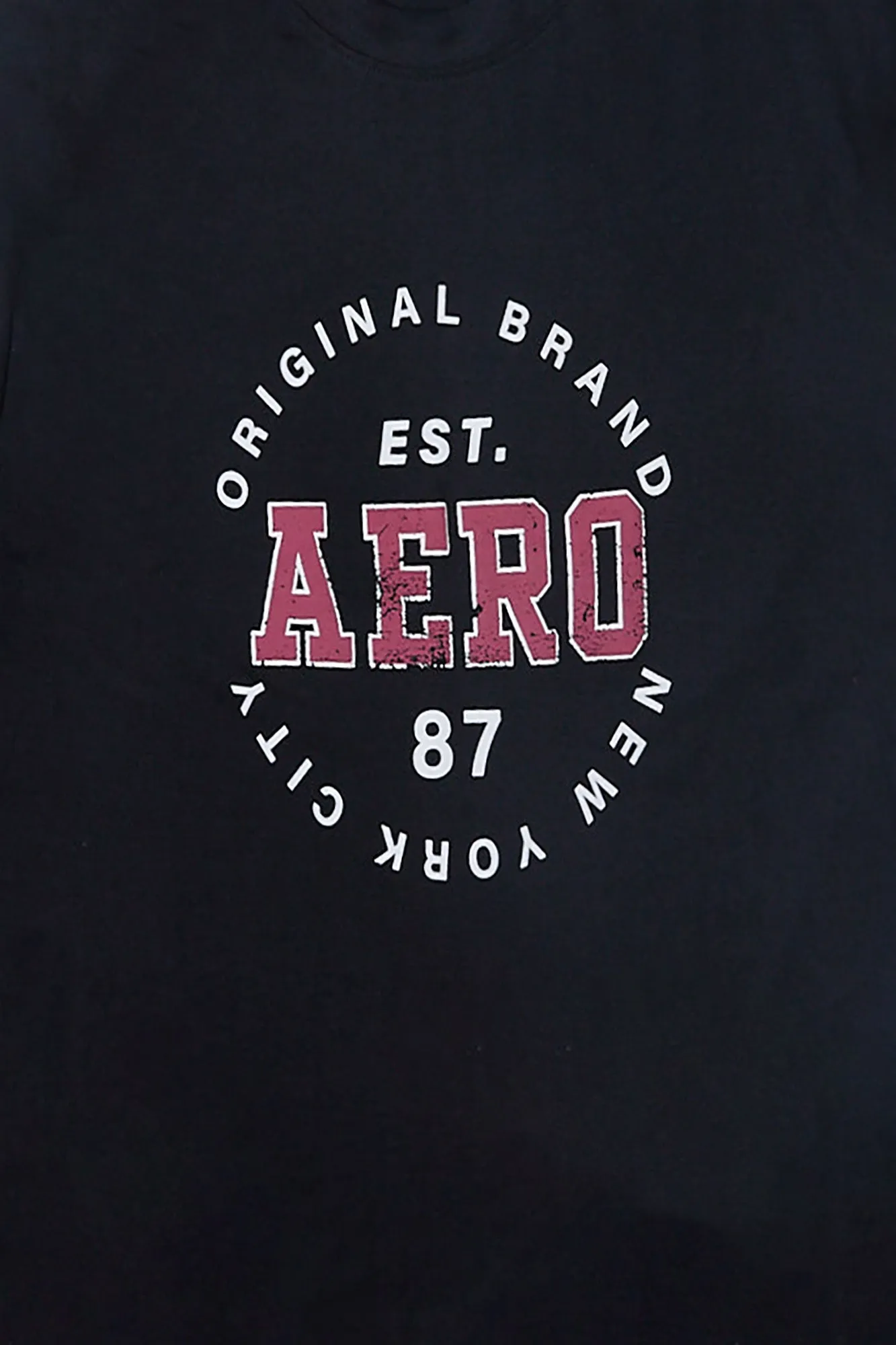 AERO 87 Original Puff Print Graphic Tee sold by Bluenotes product image thumbnail 3