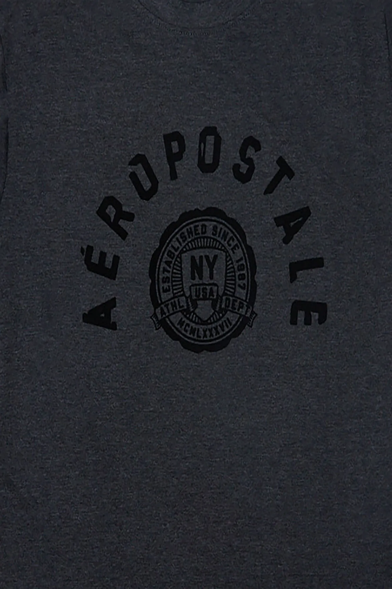 Aéropostale Crest Flocked Graphic Tee sold by Bluenotes product image thumbnail 3