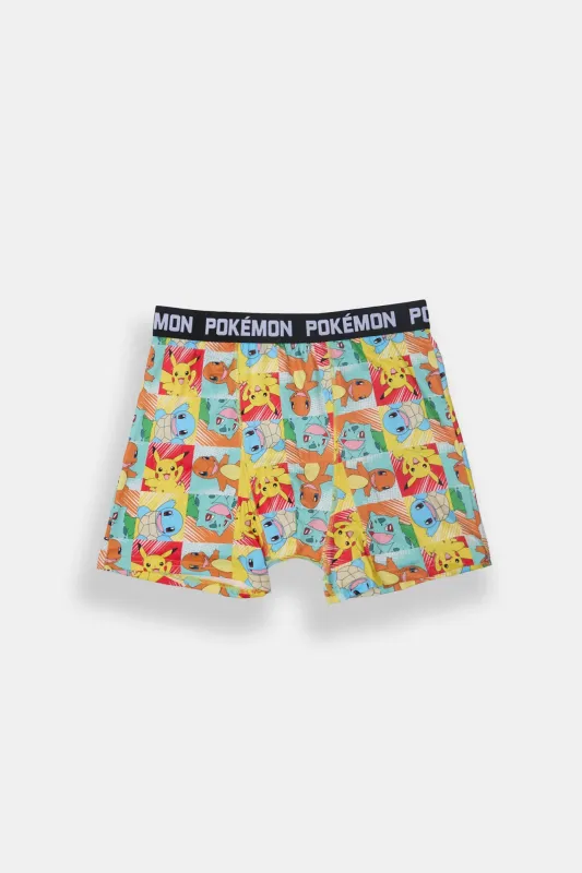 Pokémon Checkered Printed Boxer Briefs sold by Bluenotes