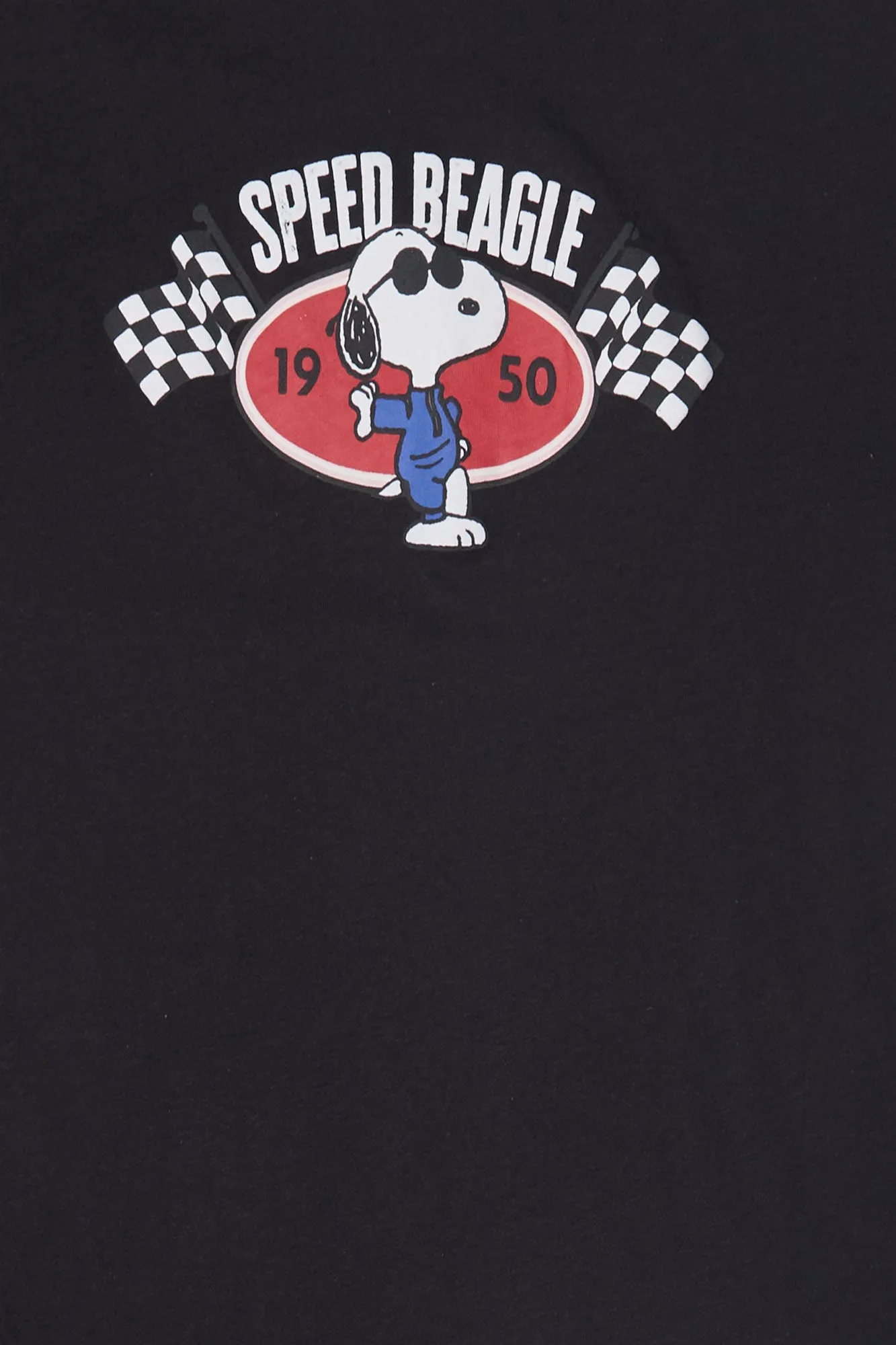 Peanuts Speed Beagle Graphic Boyfriend Tee sold by Bluenotes product image thumbnail 2