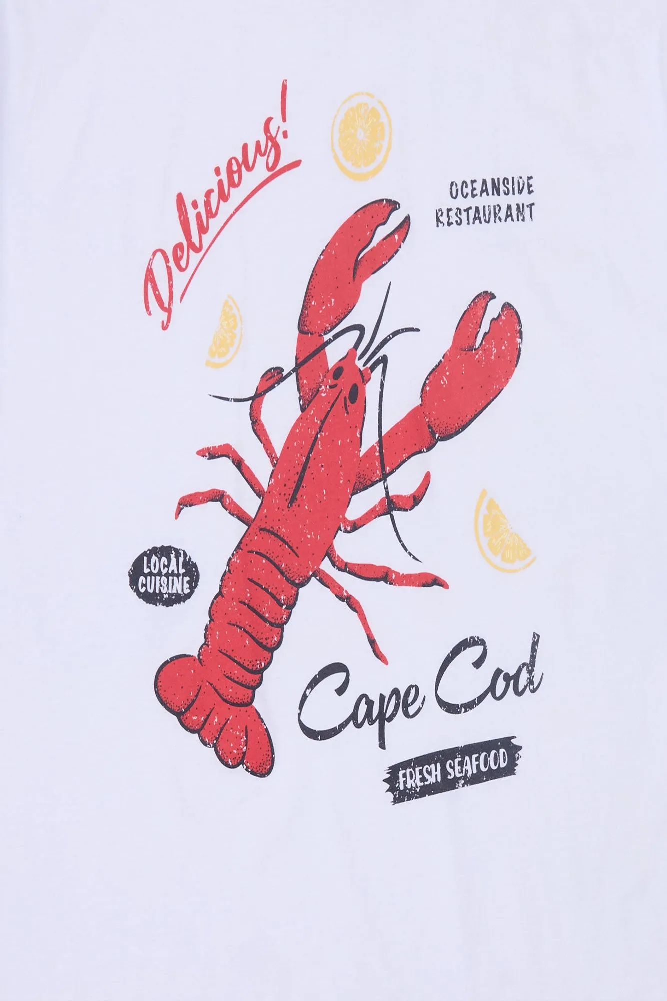 Cape Cod Lobster Graphic Boyfriend Tee sold by Bluenotes product image thumbnail 2