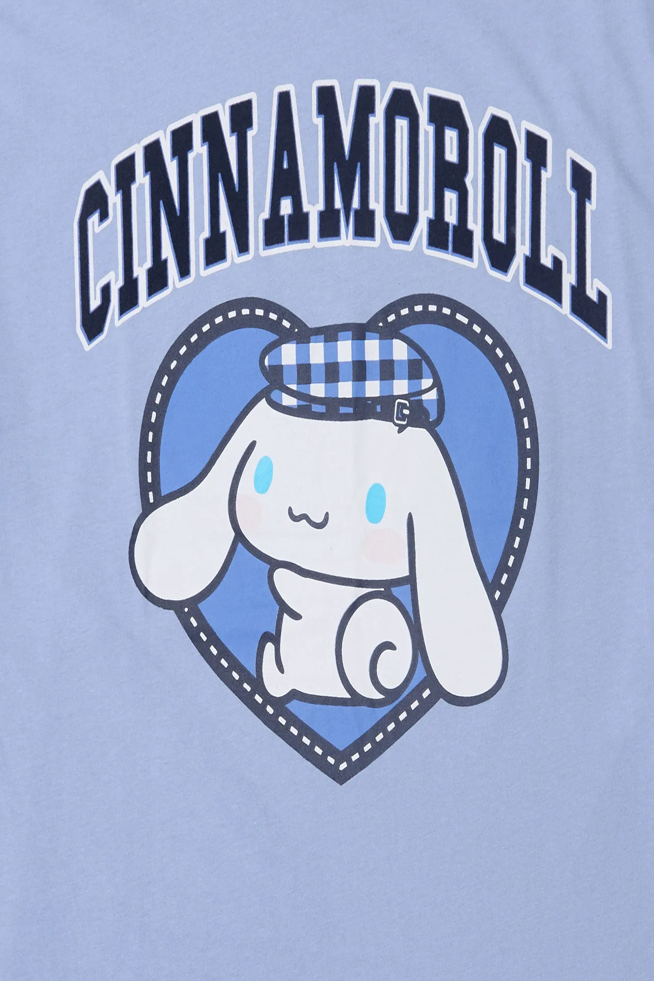Cinnamoroll Flocked Graphic Boyfriend Tee sold by Bluenotes product image thumbnail 2