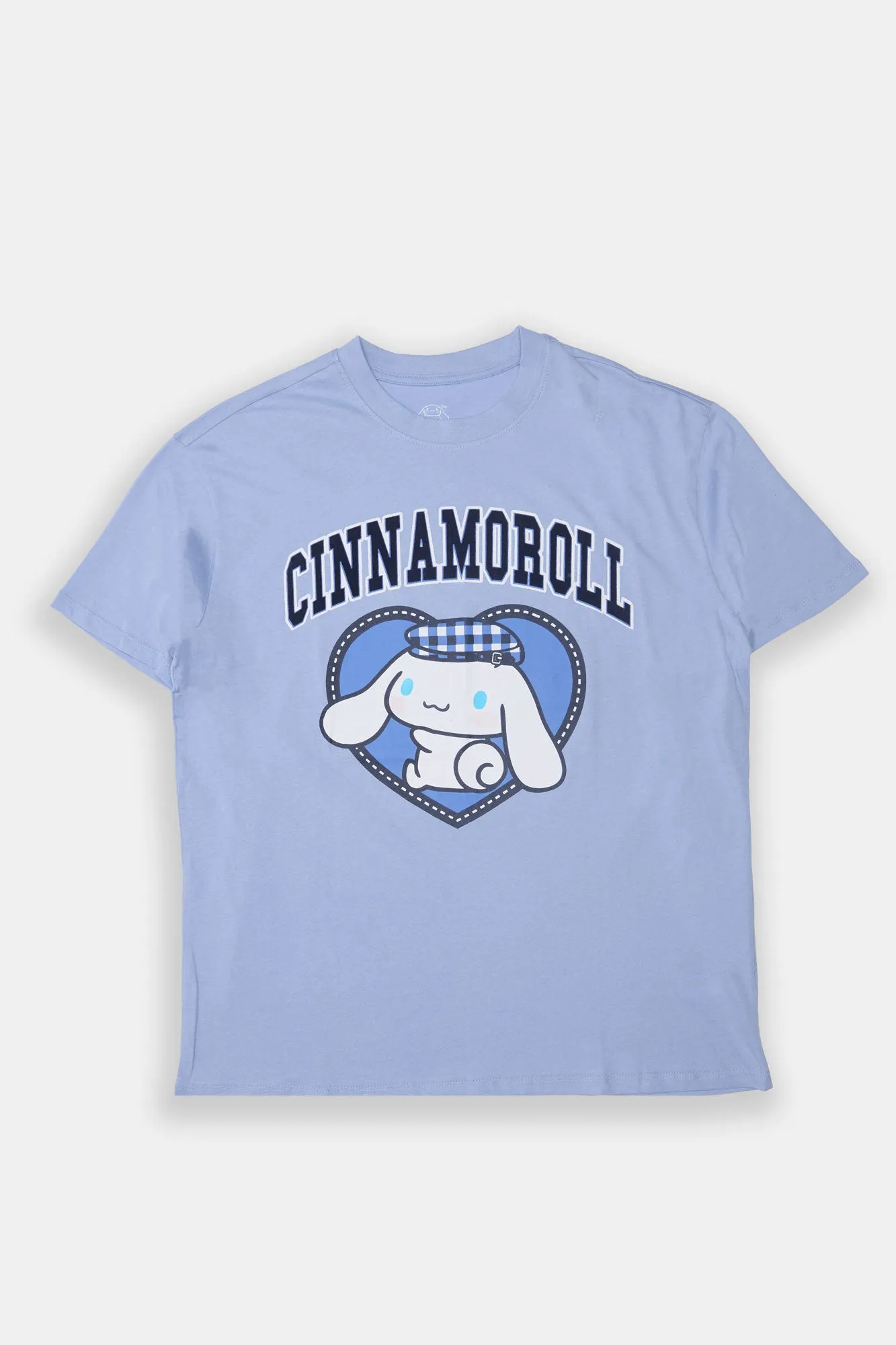Cinnamoroll Flocked Graphic Boyfriend Tee sold by Bluenotes