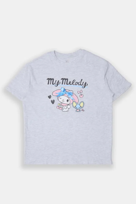 My Melody Graphic Boyfriend Tee sold by Bluenotes