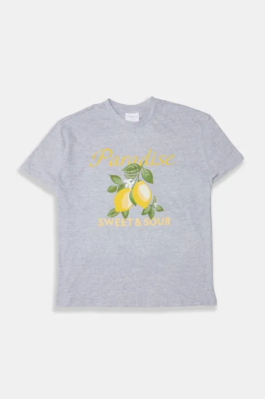 Lemons Paradise Sweet & Sour Graphic Boyfriend Tee sold by Bluenotes