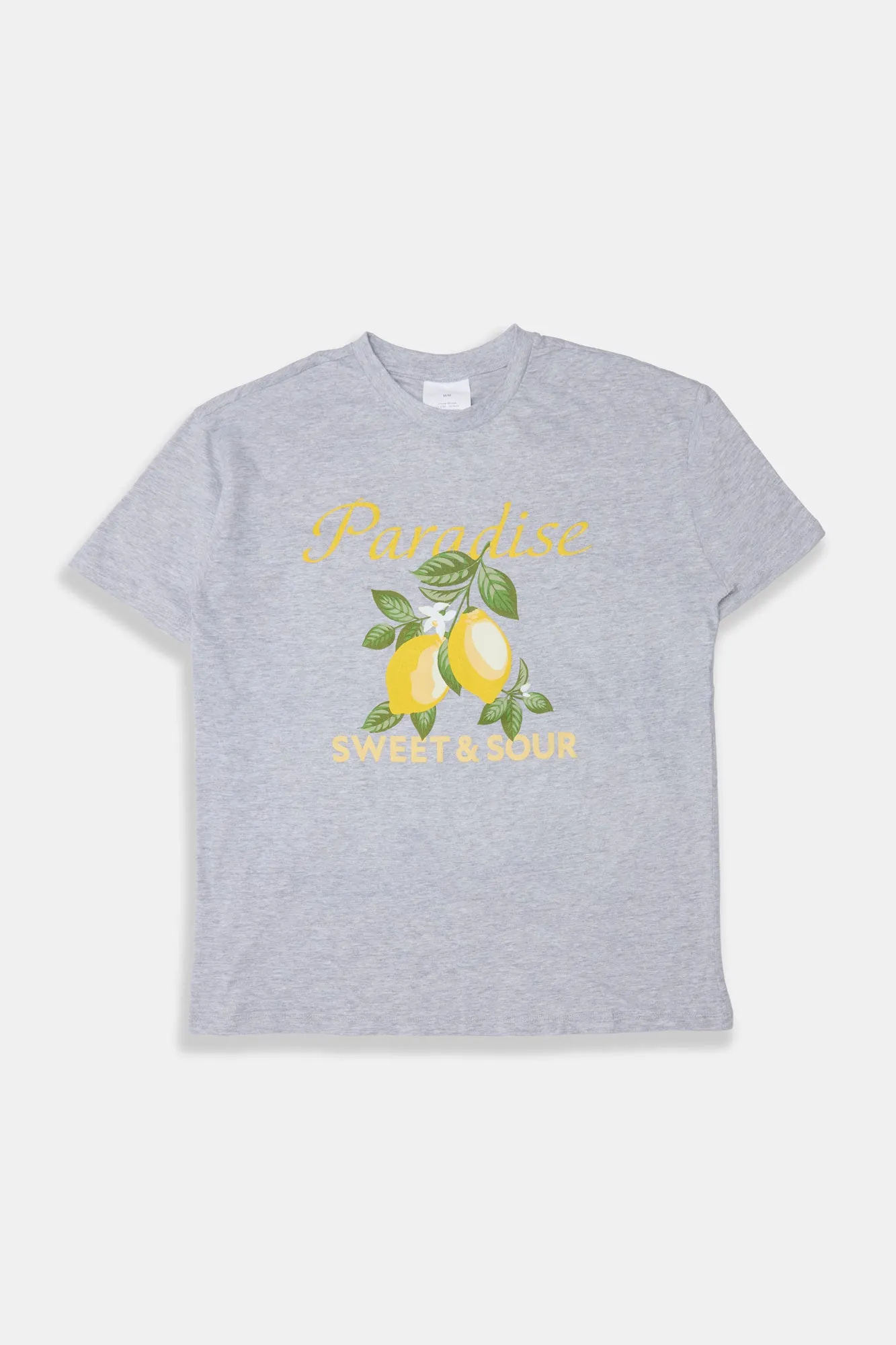 Lemons Paradise Sweet & Sour Graphic Boyfriend Tee sold by Bluenotes