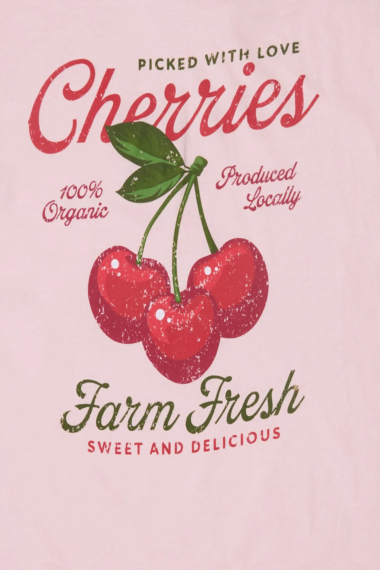Cherries Farm Fresh Graphic Boyfriend Tee sold by Bluenotes product image thumbnail 2