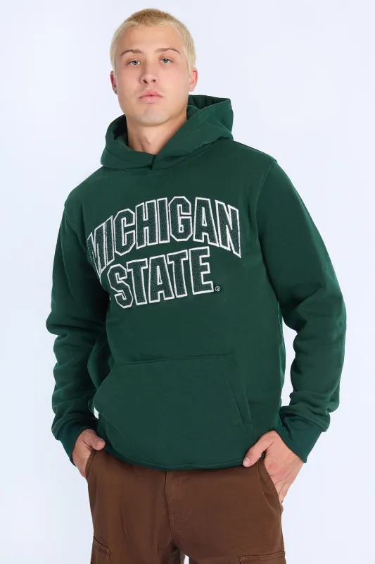 Michigan State Chenille Hoodie sold by Bluenotes