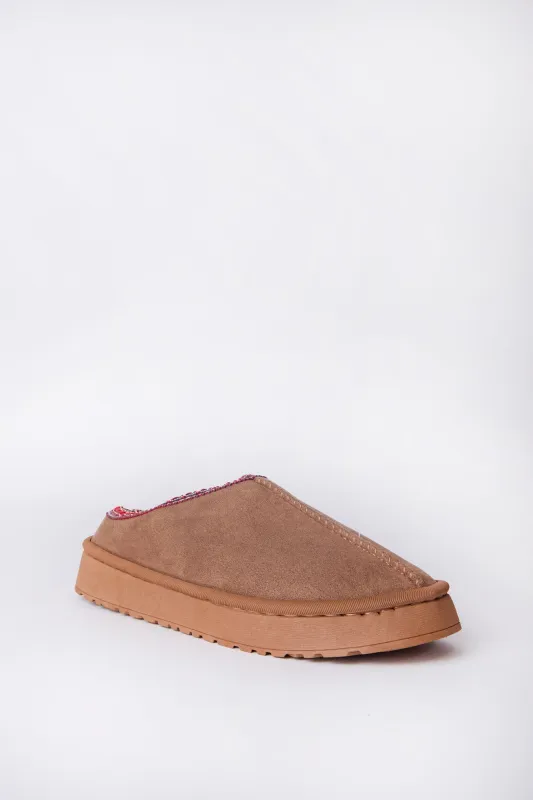 Faux Suede Slippers sold by Bluenotes