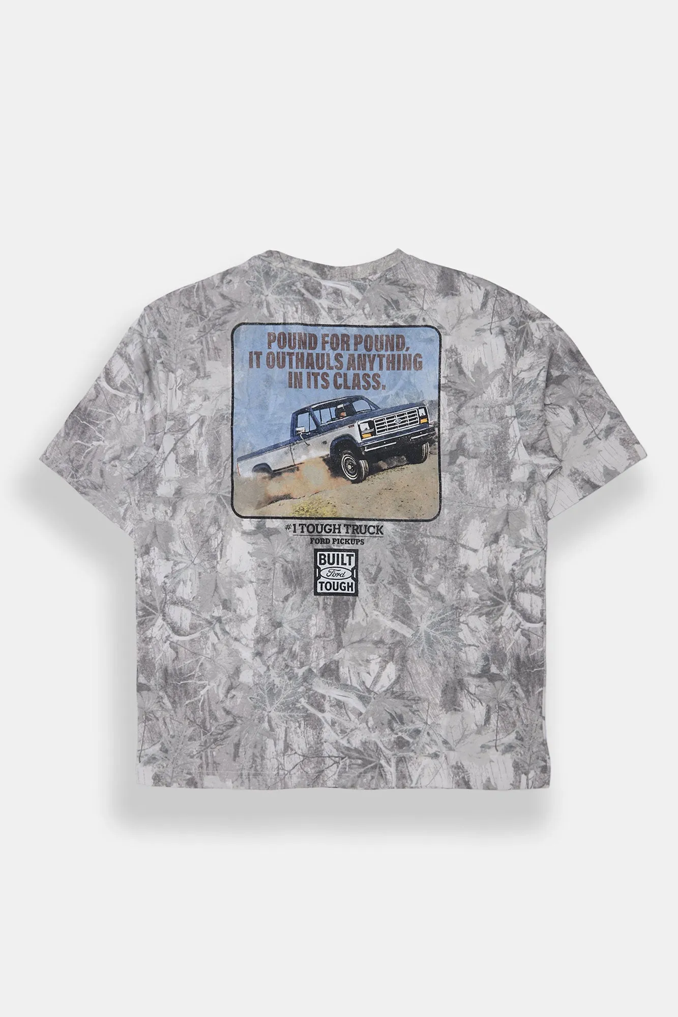 Ford Built Tough Tree Camouflage Graphic Tee sold by Bluenotes