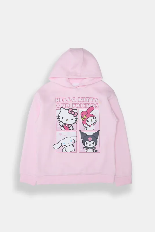 Girls' Hello Kitty And Friends Hoodie sold by Bluenotes