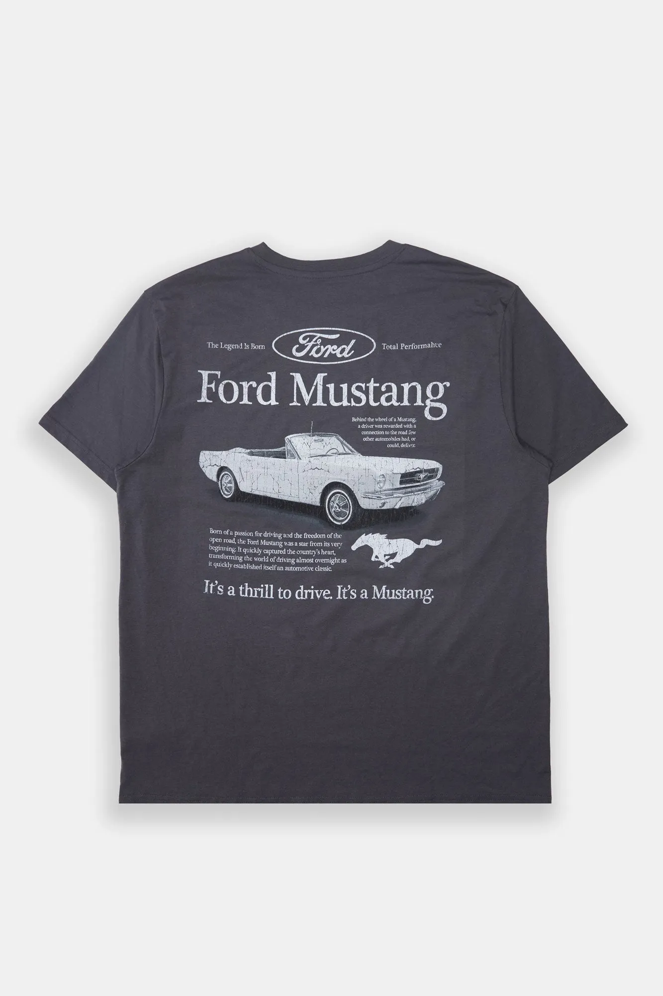 Ford Mustang Thrill Graphic Tee sold by Bluenotes