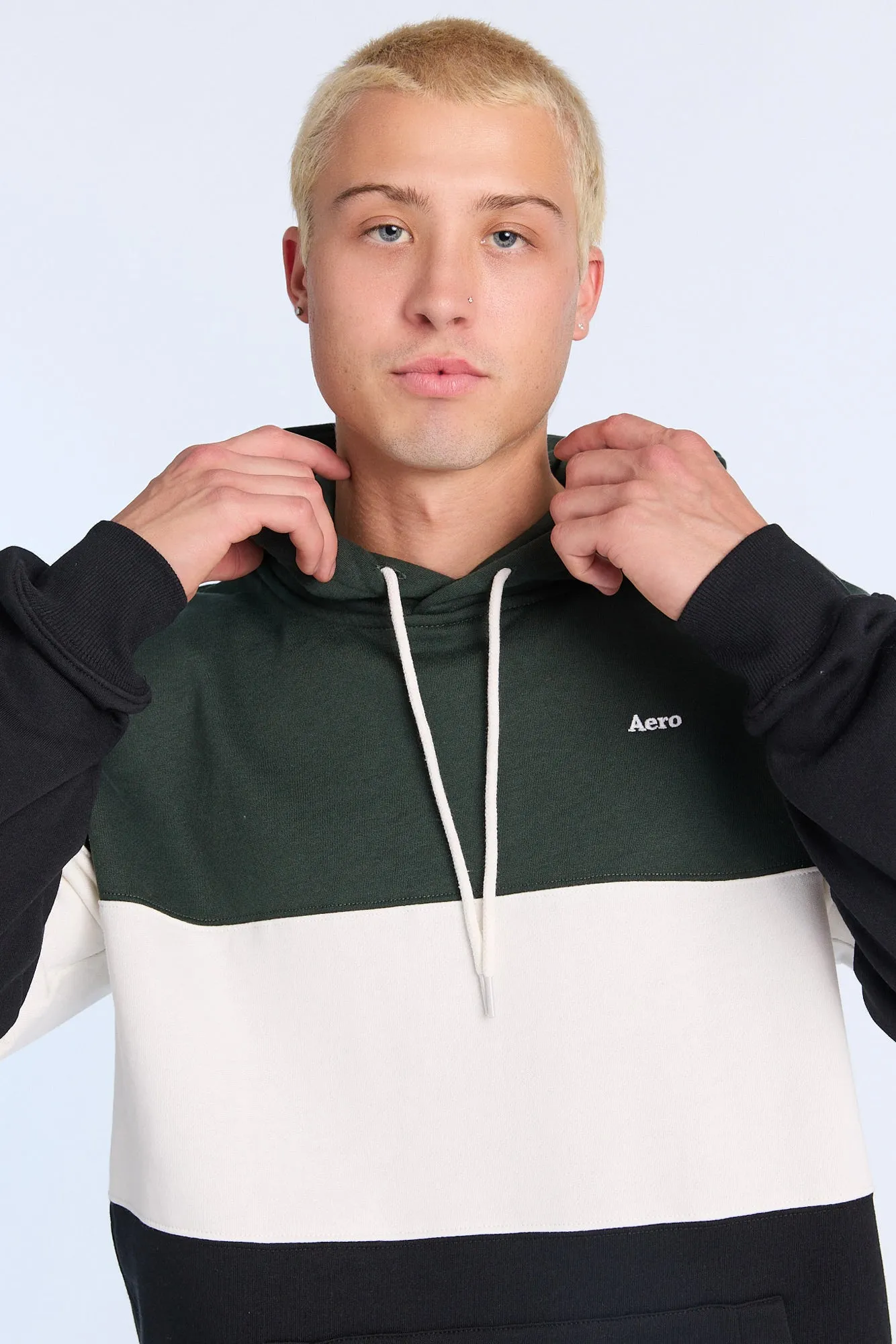 AERO Colour Block Hoodie sold by Bluenotes product image thumbnail 3