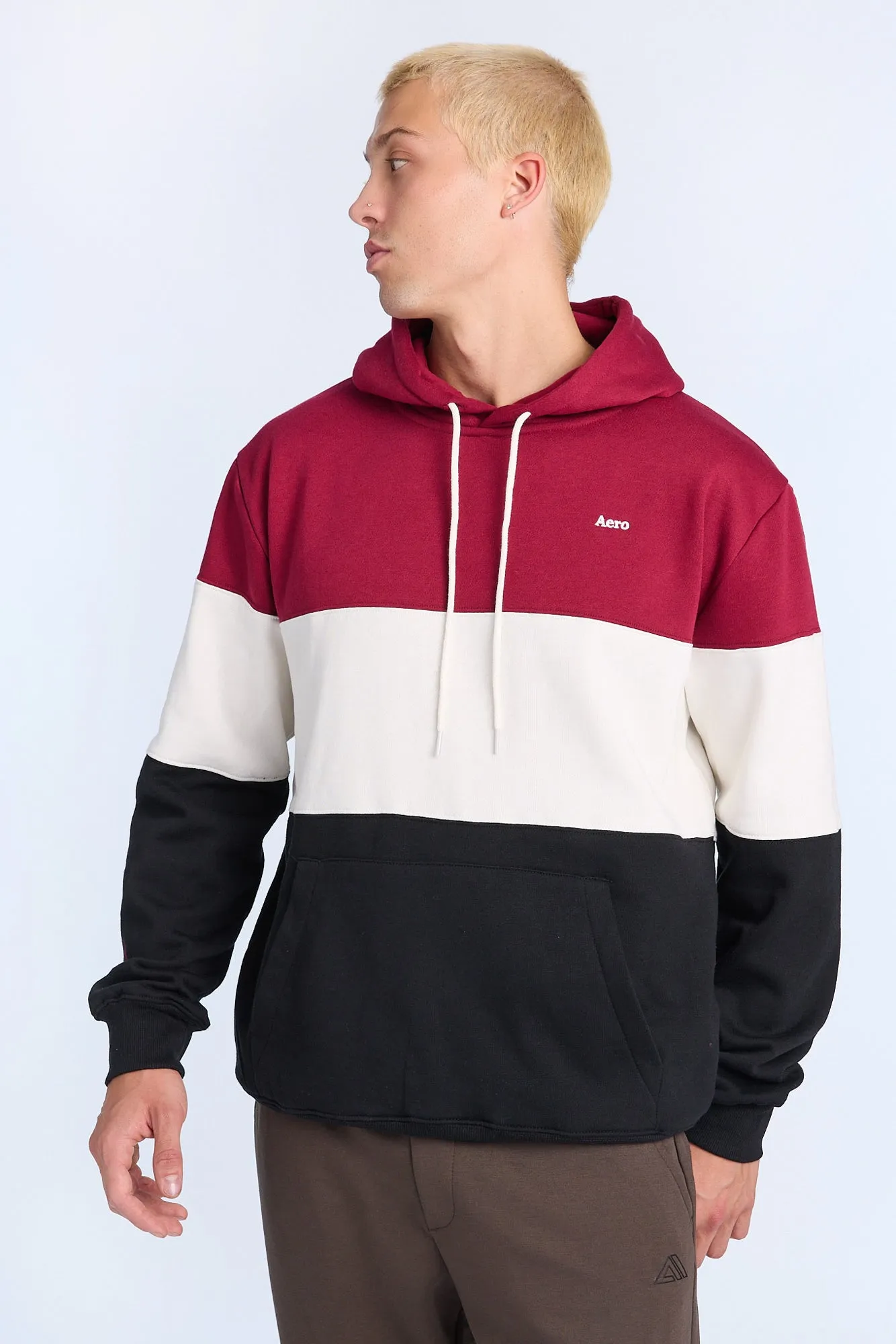AERO Colour Block Hoodie sold by Bluenotes