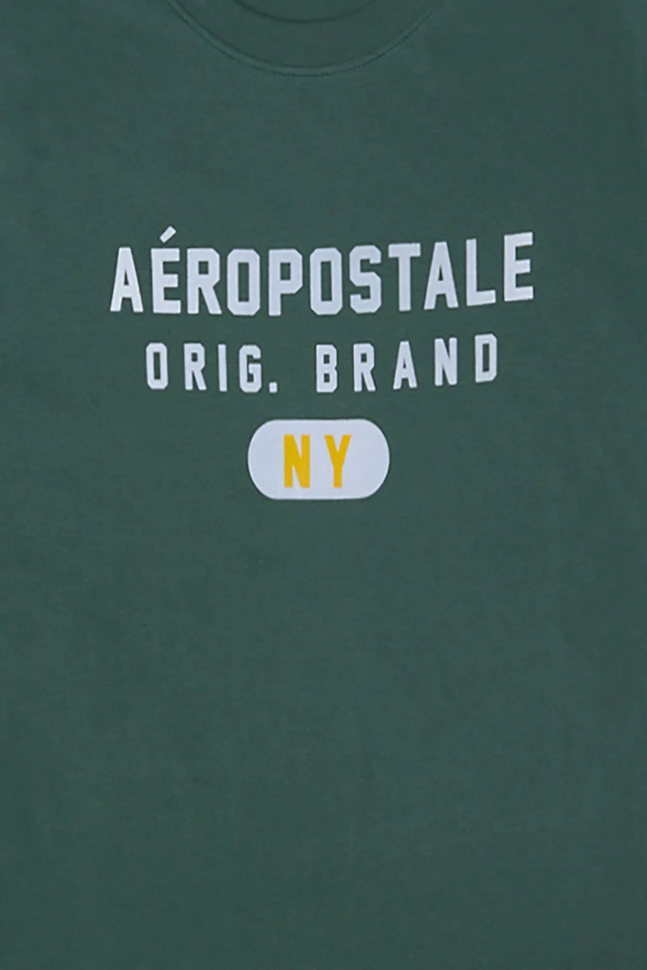 Aéropostale Original Brand New York Flocked Graphic Tee sold by Bluenotes product image thumbnail 4
