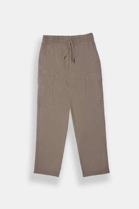 Boys' Super Baggy Cargo Twill Pants sold by Bluenotes
