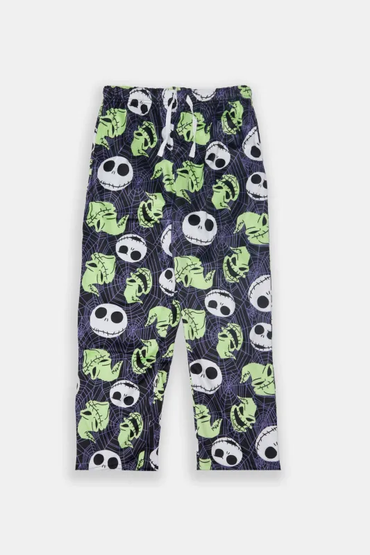 Boys' The Nightmare Before Christmas Plush Pajama Pants sold by Bluenotes