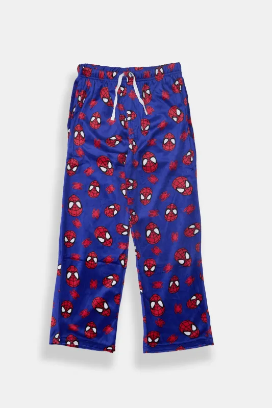 Boys' Spider-Man Plush Pajama Pants sold by Bluenotes