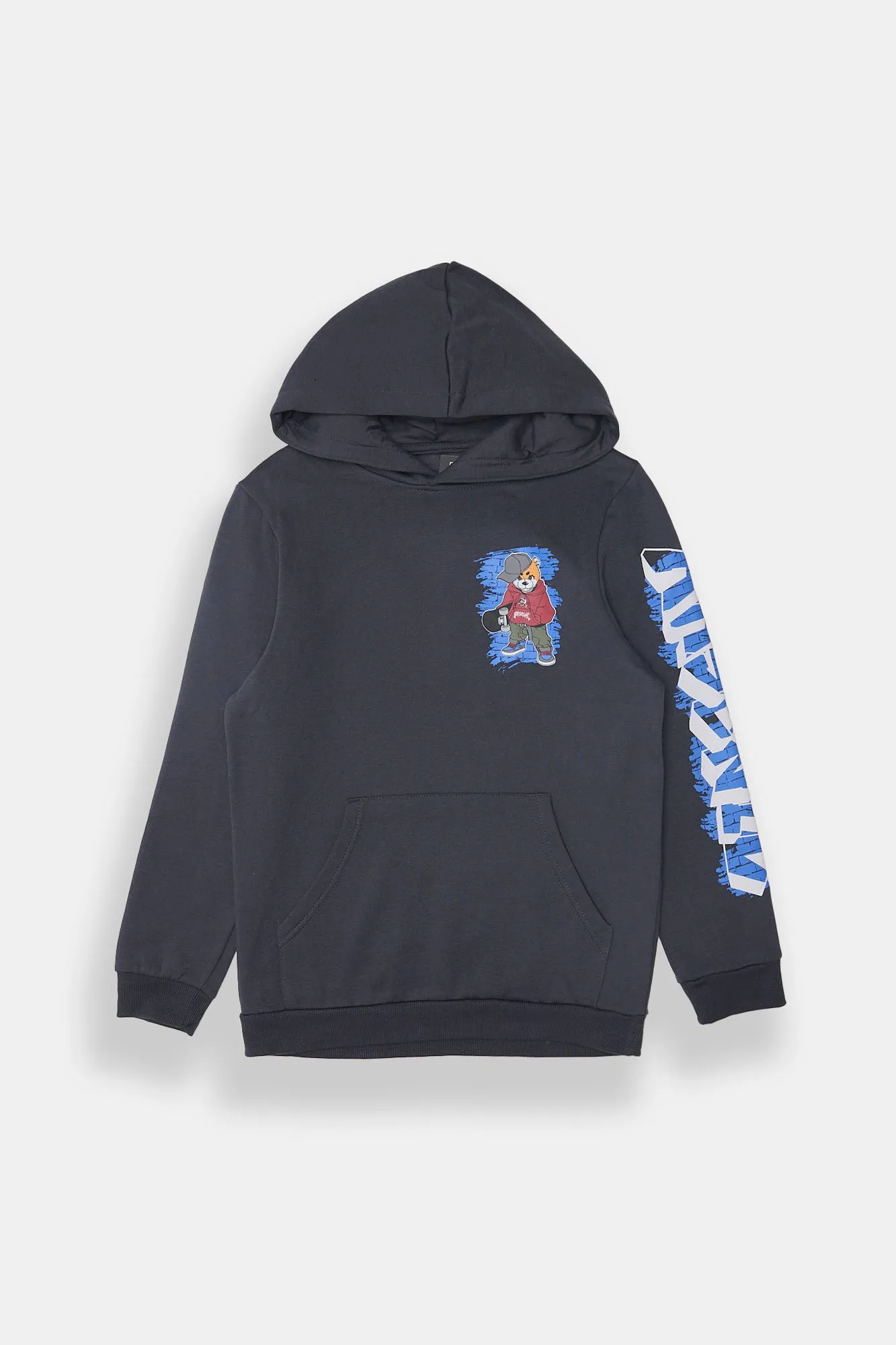 Boys' Arsenic Skating Bear Hoodie sold by Bluenotes product image thumbnail 5