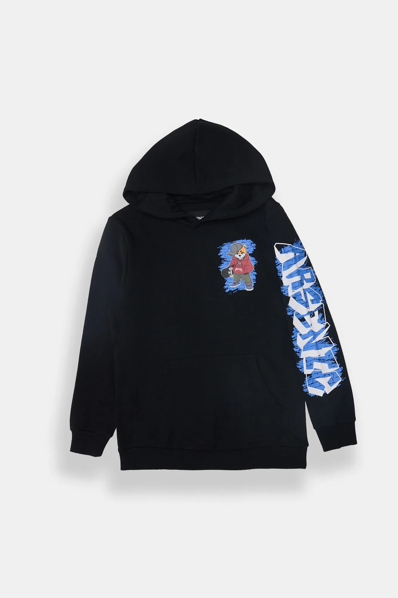 Boys' Arsenic Skating Bear Hoodie sold by Bluenotes product image thumbnail 2