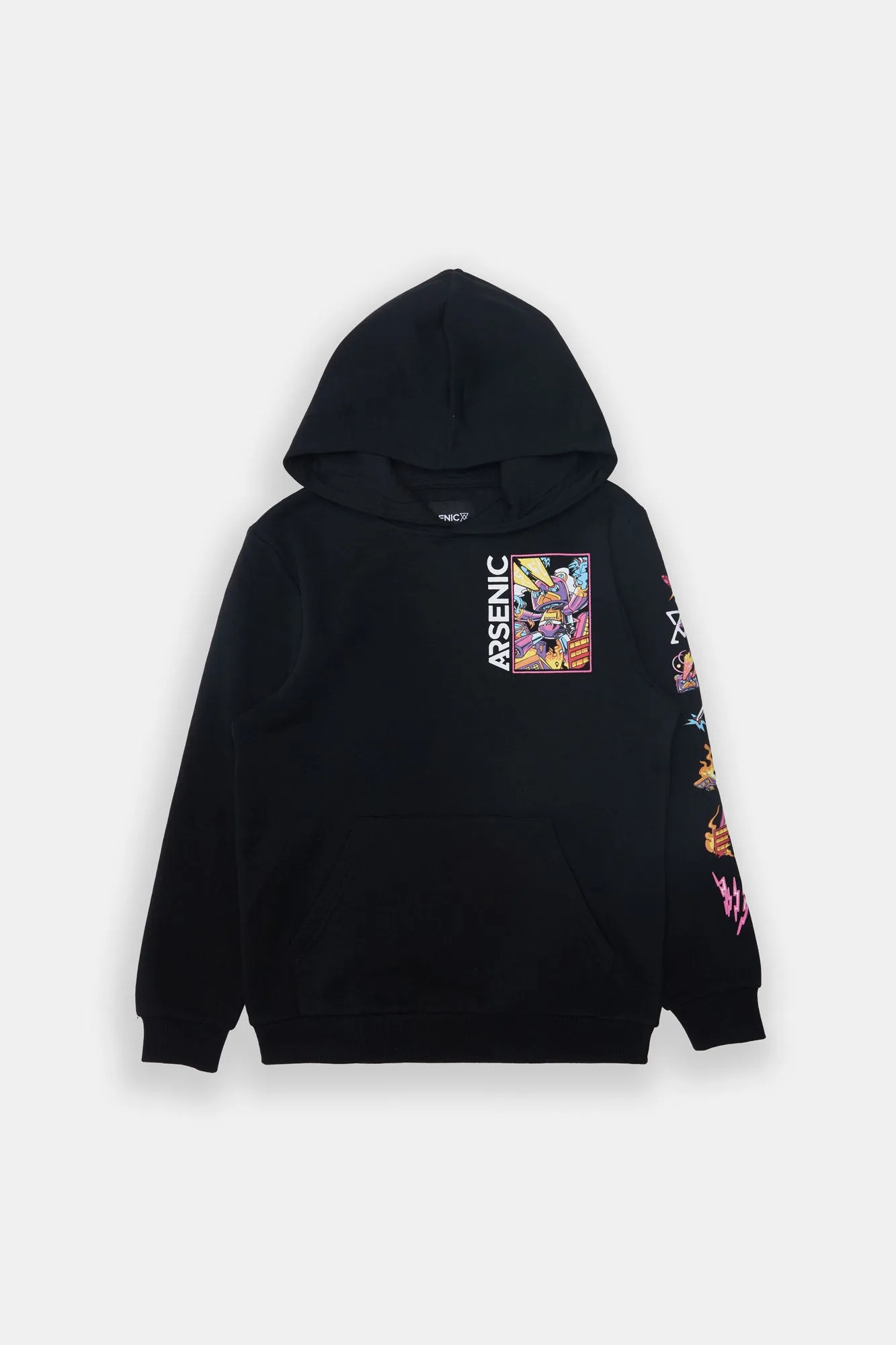 Boys' Arsenic Graffiti Bear Hoodie sold by Bluenotes product image thumbnail 2