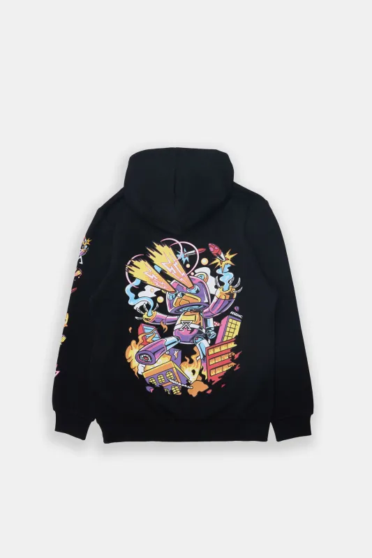 Boys' Arsenic Graffiti Bear Hoodie sold by Bluenotes