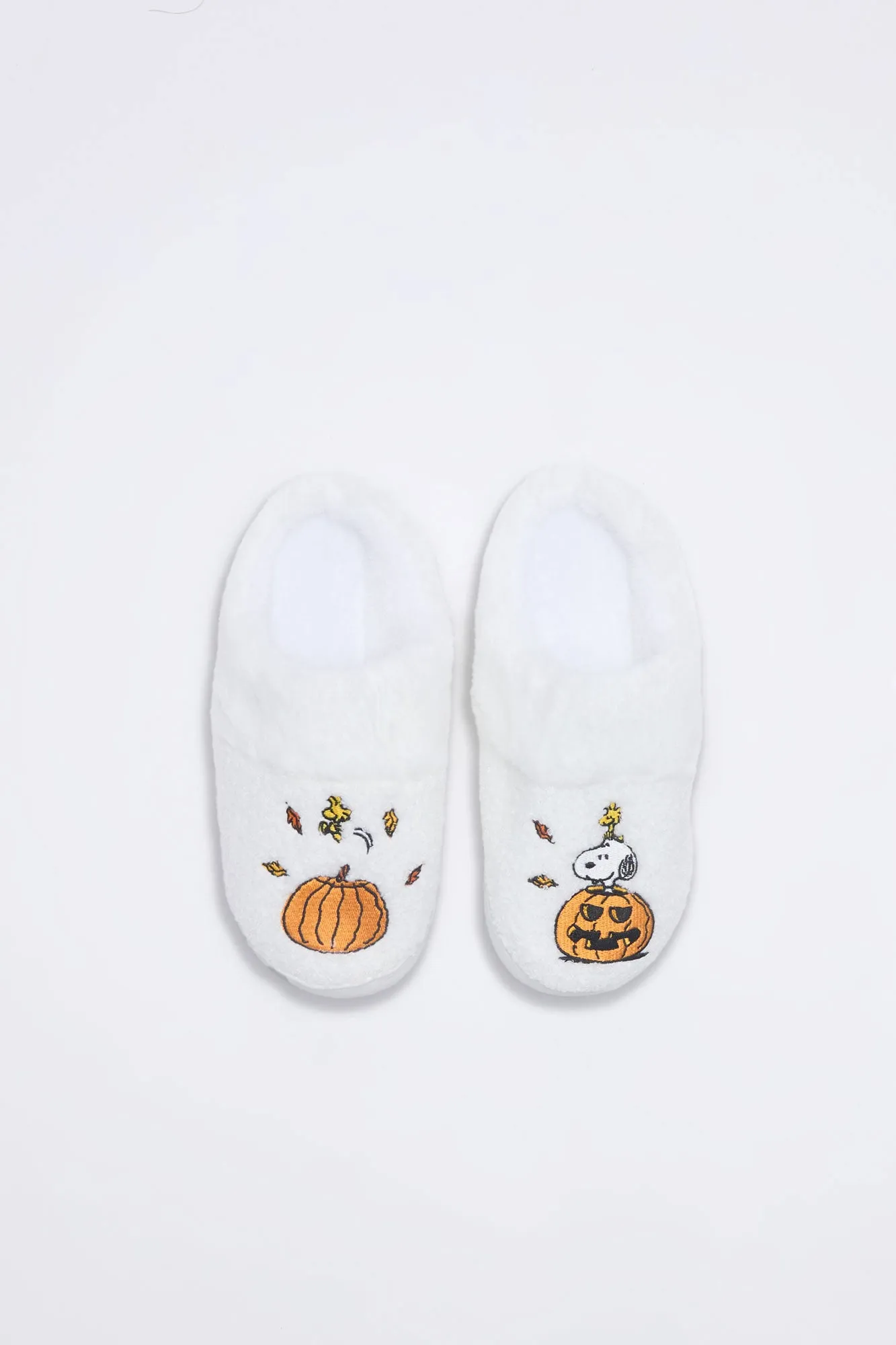 Girls' Peanuts Snoopy Pumpkin Slippers sold by Bluenotes