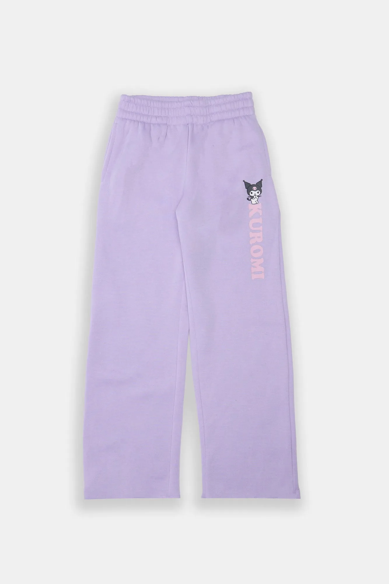 Girls' Kuromi Wide Leg Sweatpants sold by Bluenotes