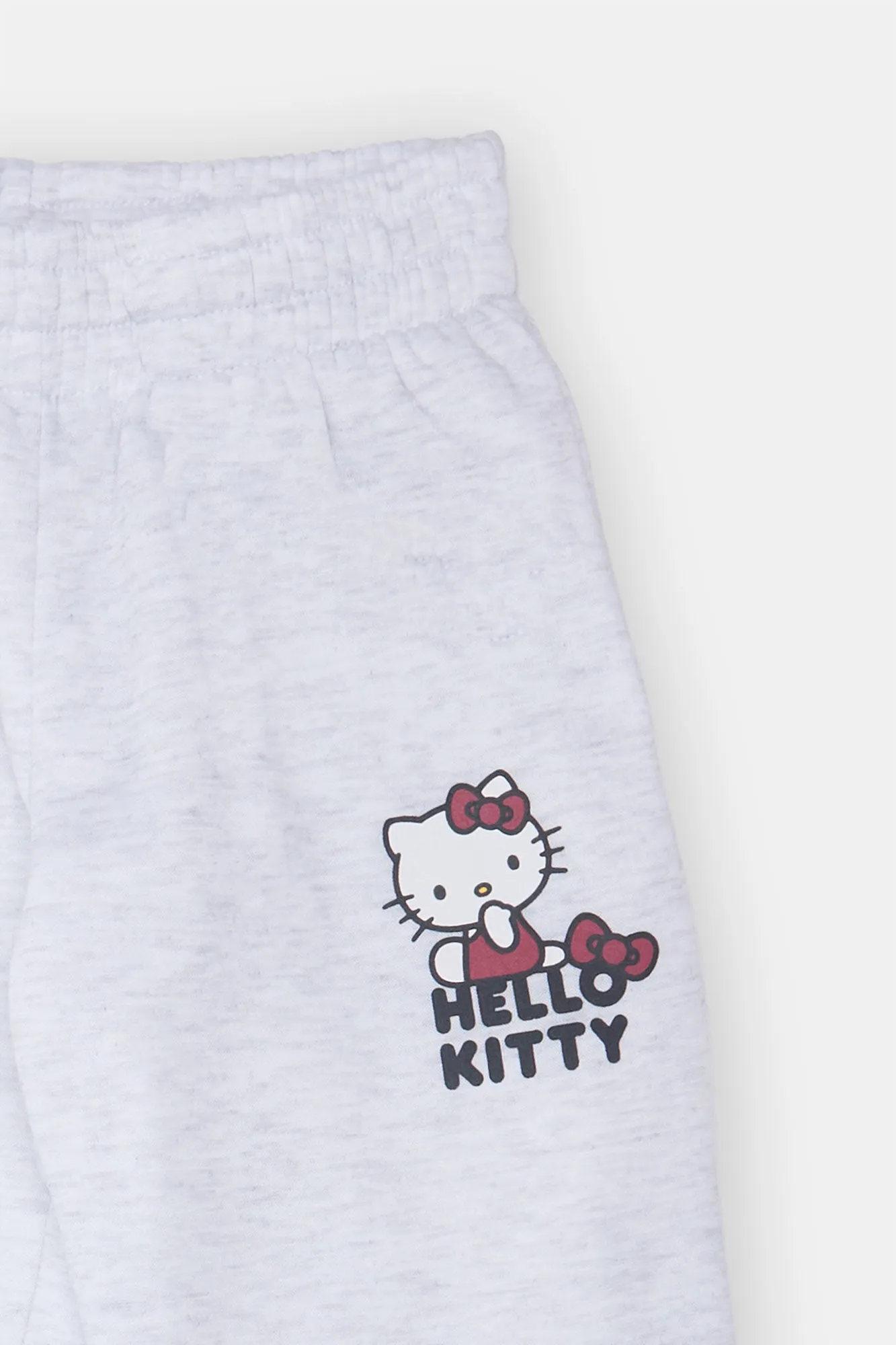 Girls' Hello Kitty Hearts Wide Leg Sweatpants sold by Bluenotes product image thumbnail 3