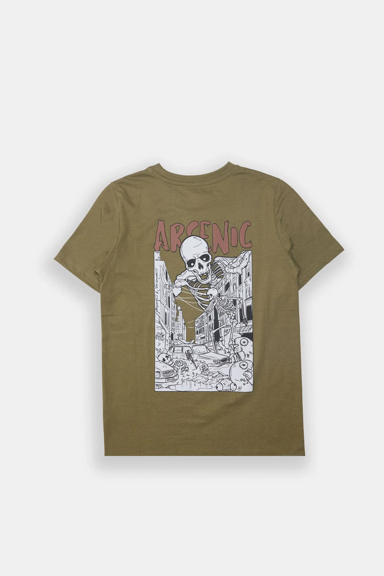 Boys' Arsenic Skeleton Graphic Classic Tee sold by Bluenotes product image thumbnail 3