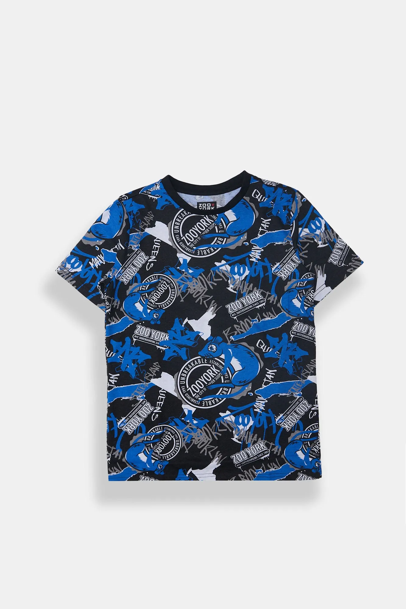 Boys' Zoo York Manhattan Graphic Classic Tee sold by Bluenotes product image thumbnail 2