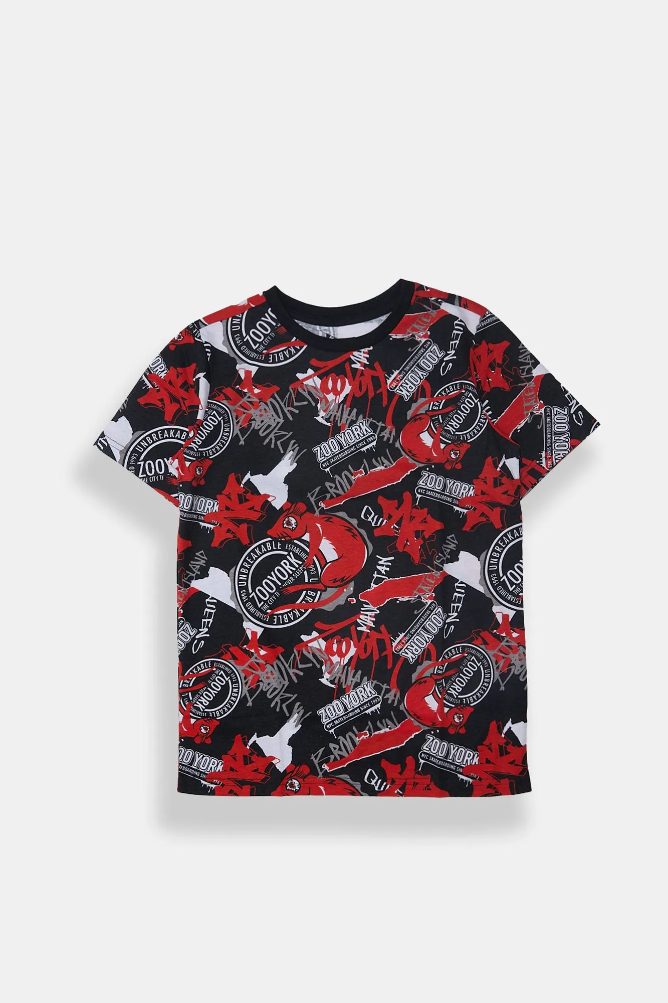 Boys' Zoo York Manhattan Graphic Classic Tee sold by Bluenotes product image thumbnail 3
