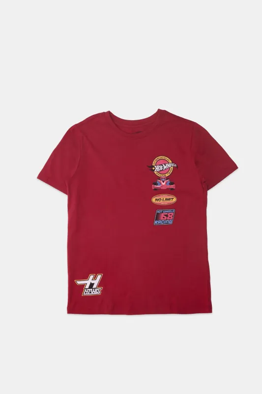 Boys' Hot Wheels Racing Graphic Classic Tee sold by Bluenotes