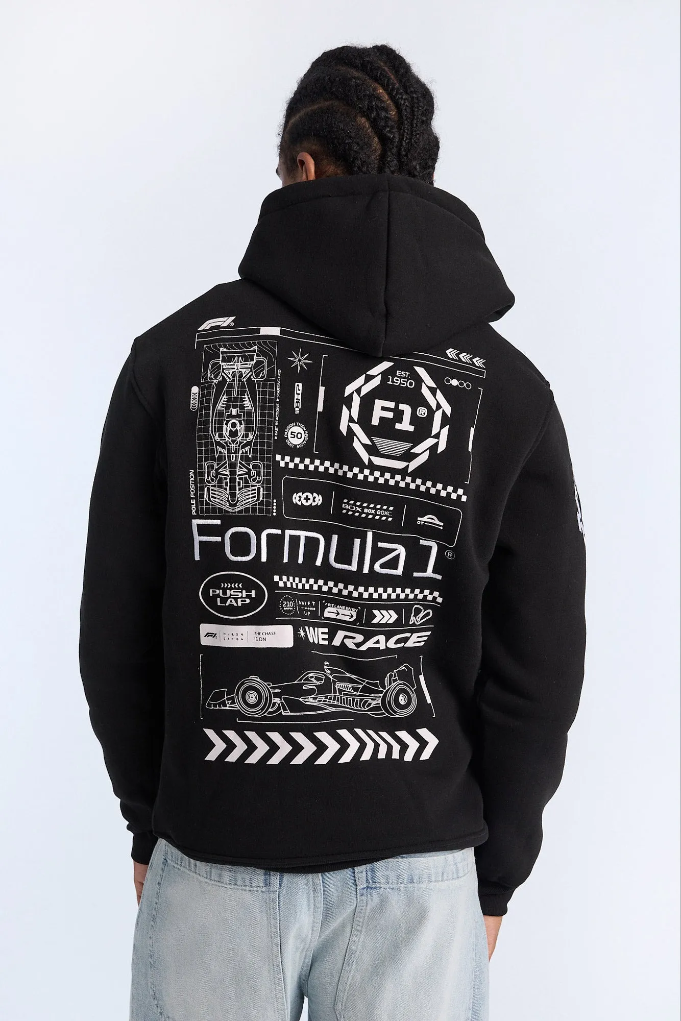 Formula 1 Graphic Hoodie sold by Bluenotes