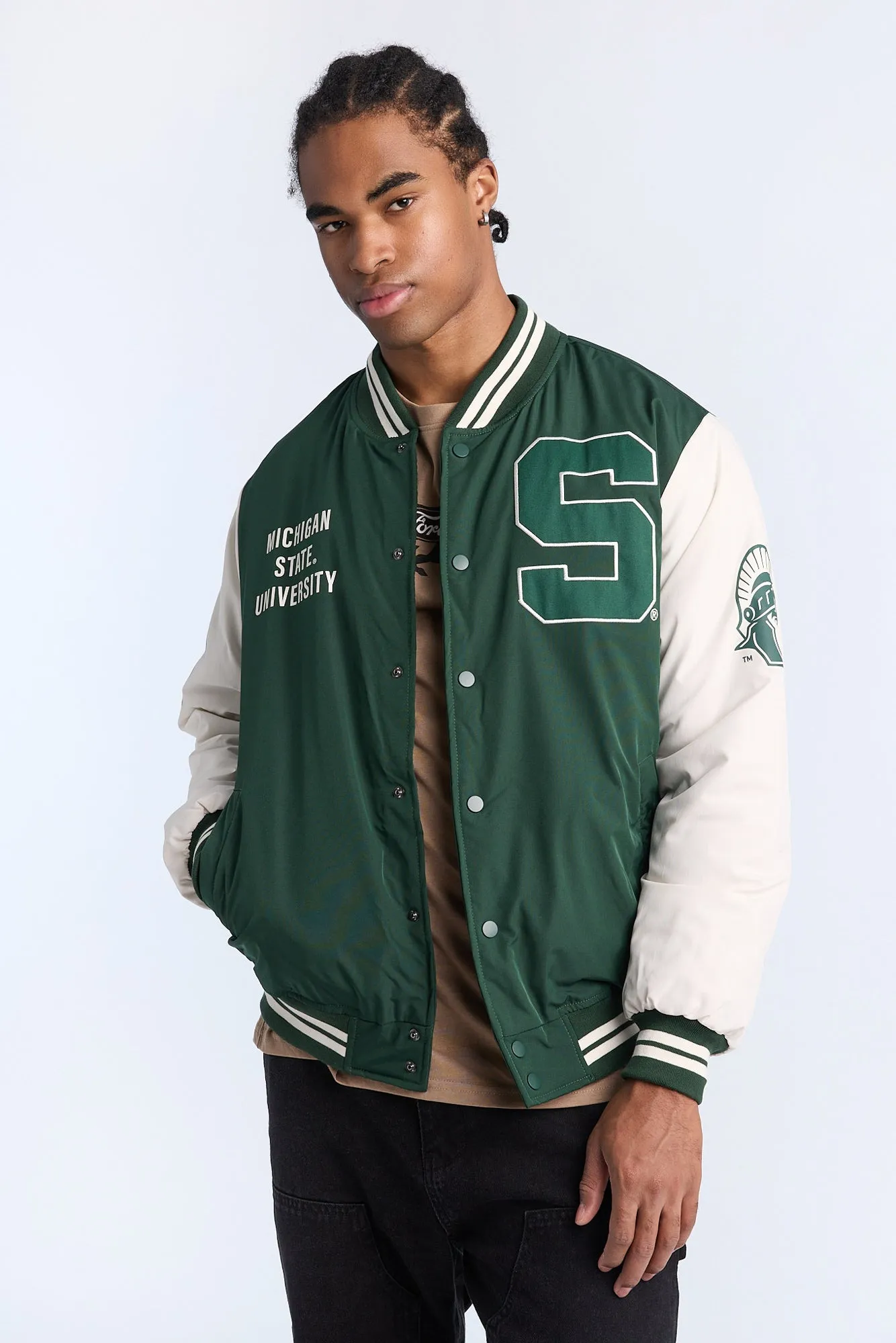 Michigan State University Varsity Jacket sold by Bluenotes
