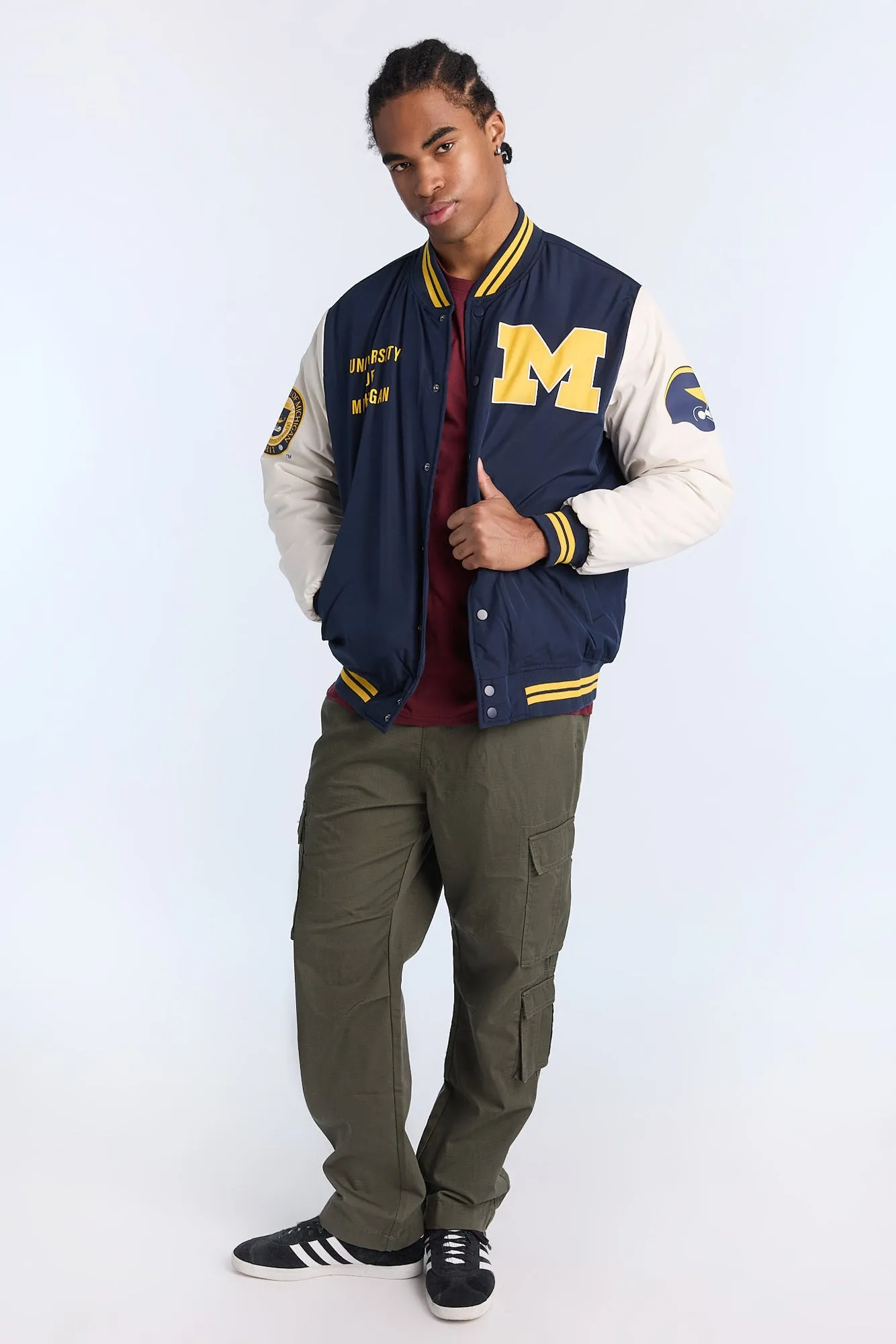 University of Michigan Varsity Jacket sold by Bluenotes product image thumbnail 4