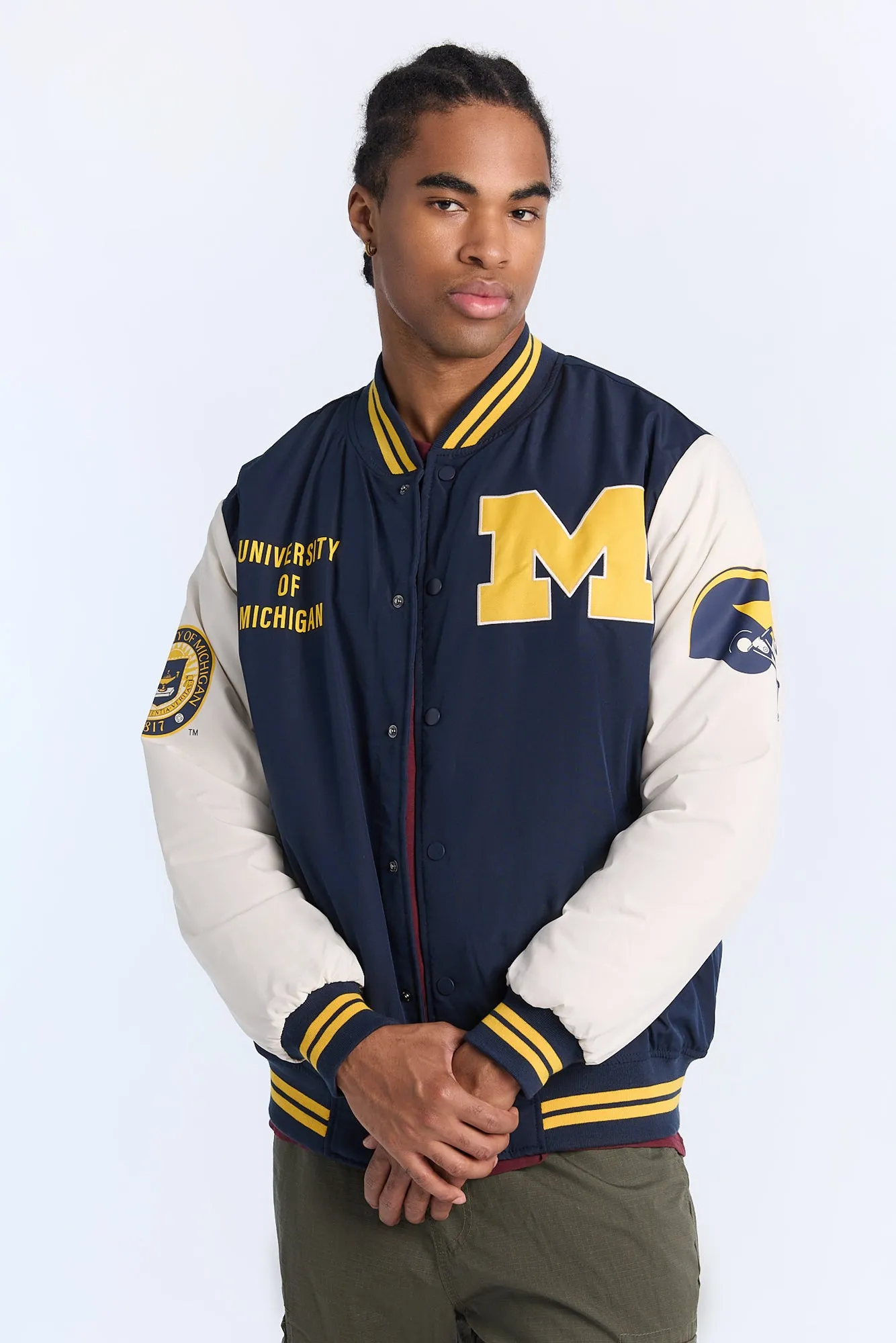 University of Michigan Varsity Jacket sold by Bluenotes