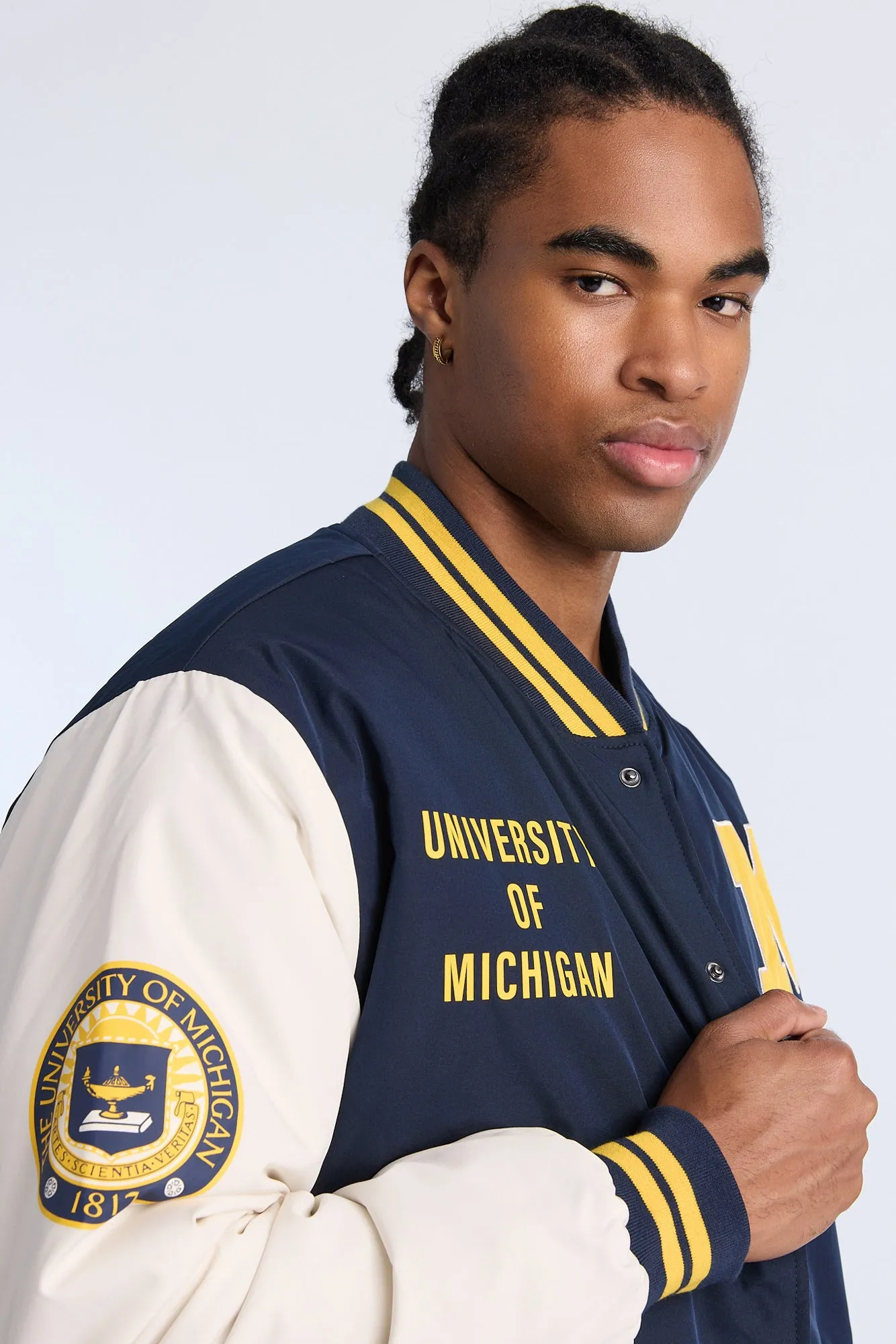 University of Michigan Varsity Jacket sold by Bluenotes product image thumbnail 2