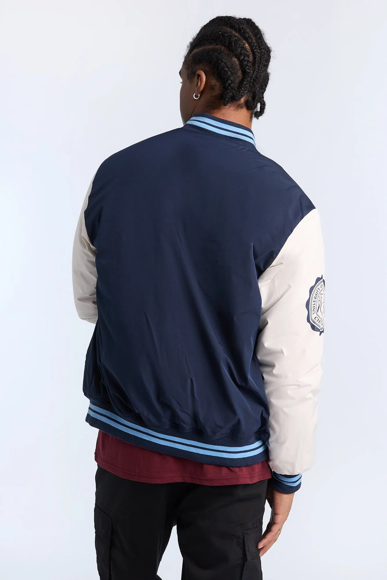 University Of North Carolina Varsity Jacket sold by Bluenotes product image thumbnail 3