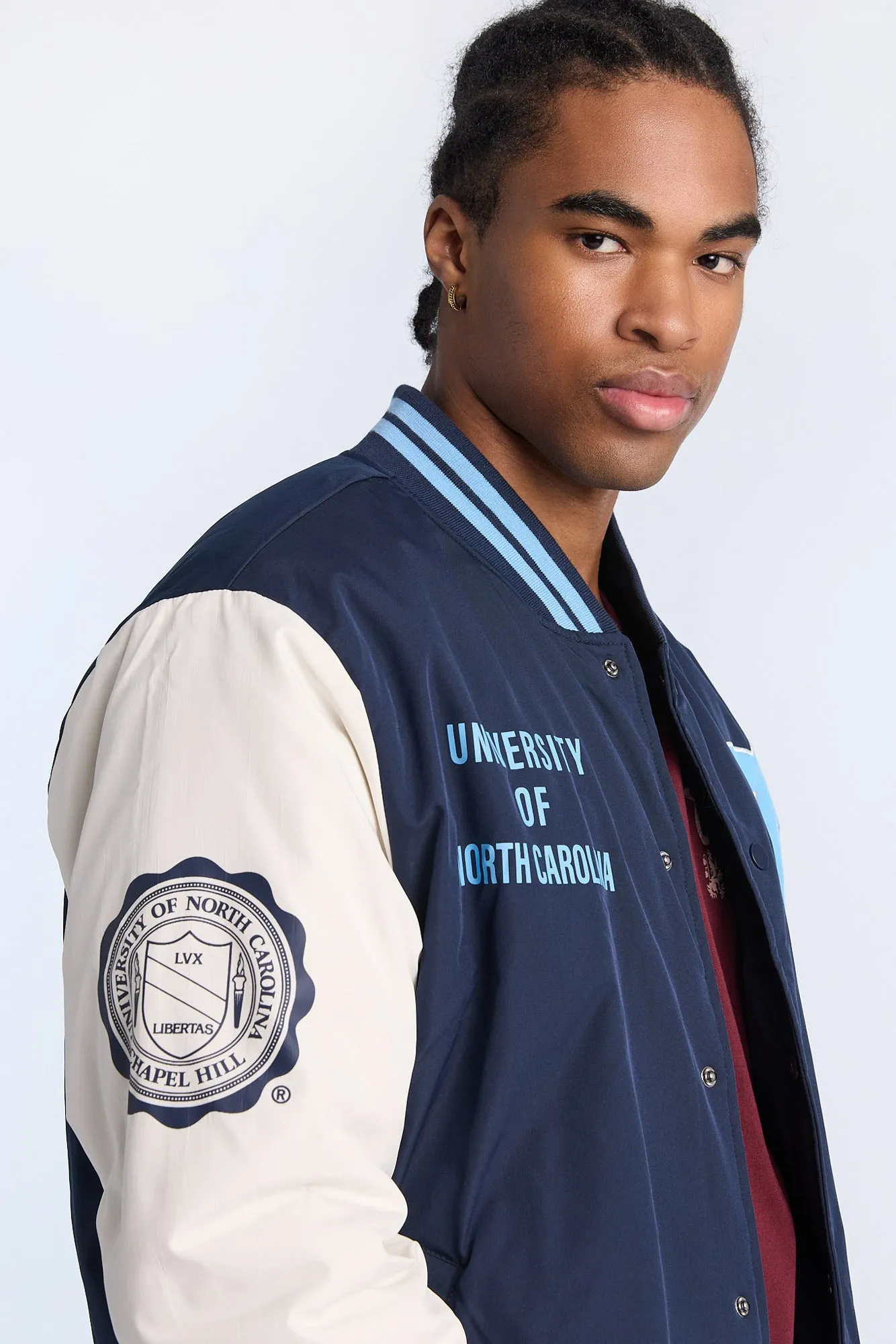 University Of North Carolina Varsity Jacket sold by Bluenotes product image thumbnail 2