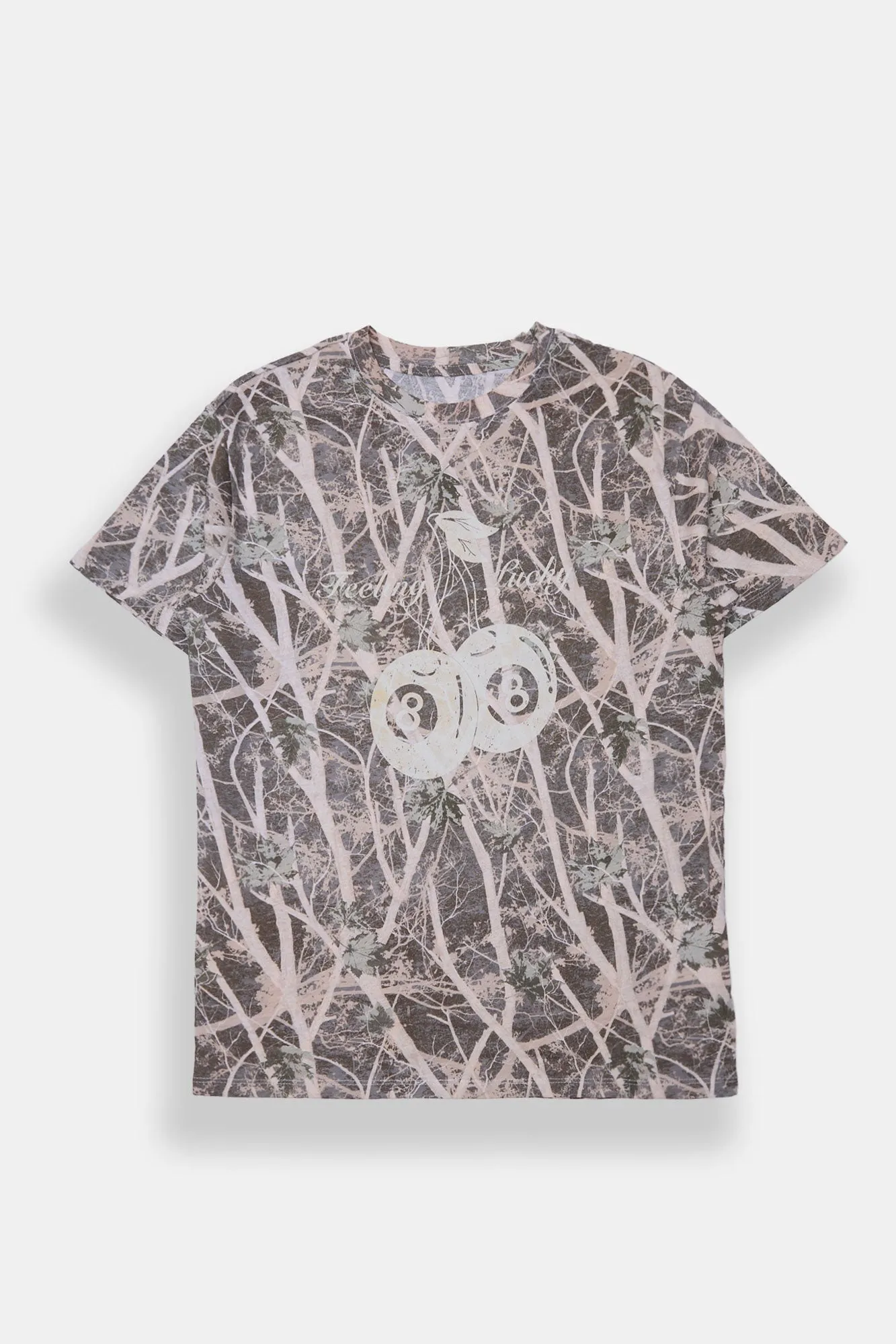 Cherry Tree Camouflage Graphic Boyfriend Tee sold by Bluenotes