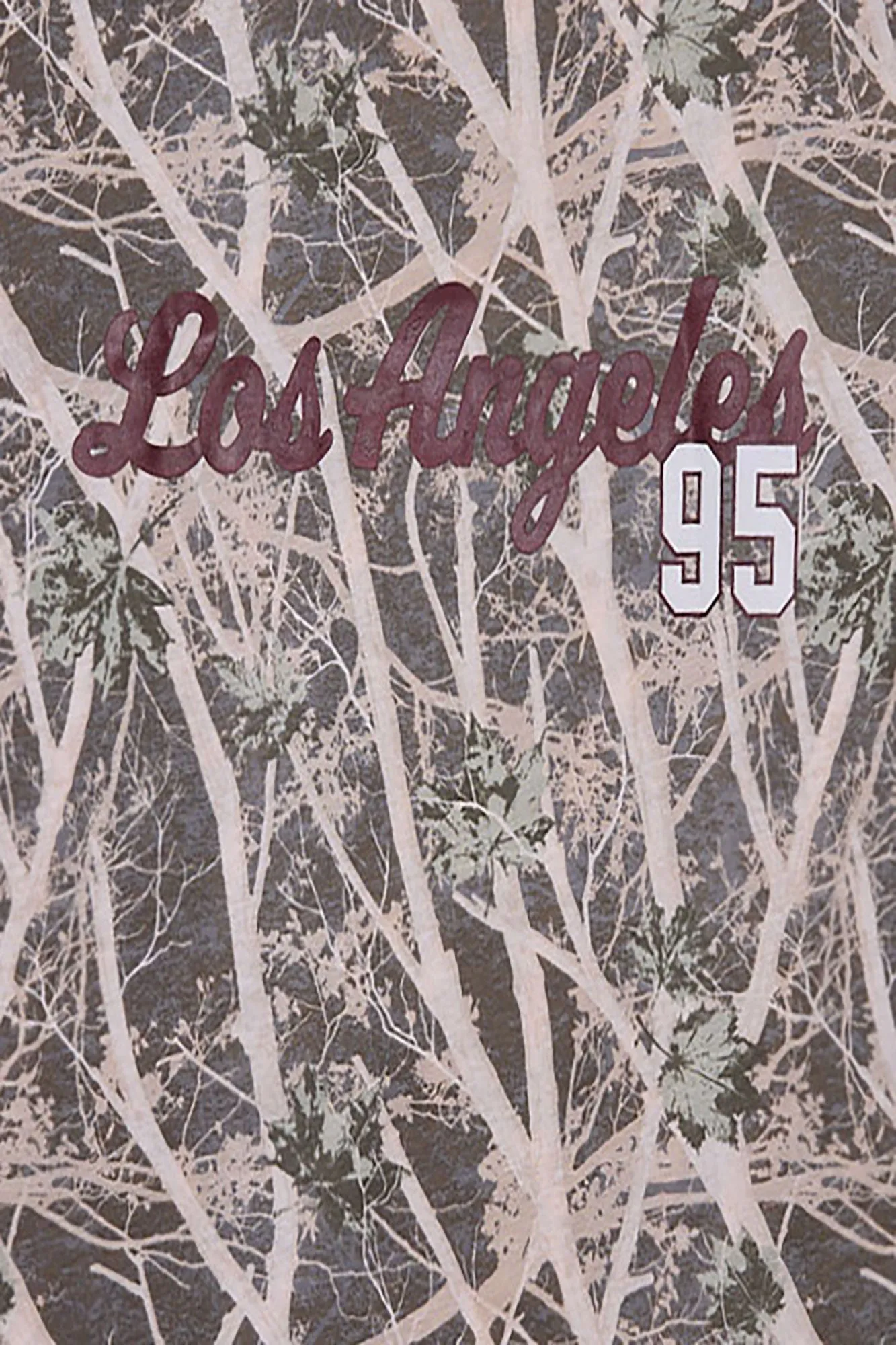 Los Angeles '95 Tree Camouflage Graphic Boyfriend Tee sold by Bluenotes product image thumbnail 2