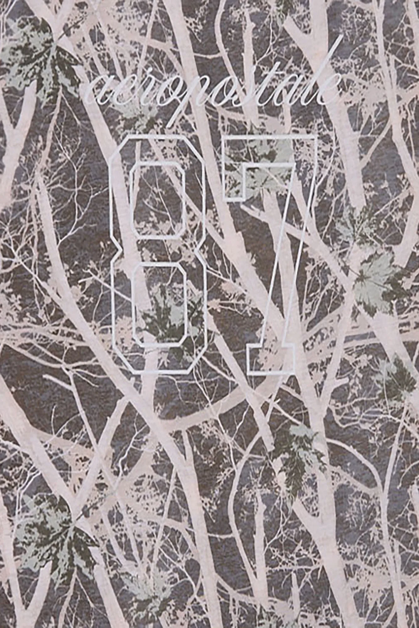 AERO 87 Tree Camouflage Graphic Boyfriend Tee sold by Bluenotes product image thumbnail 2